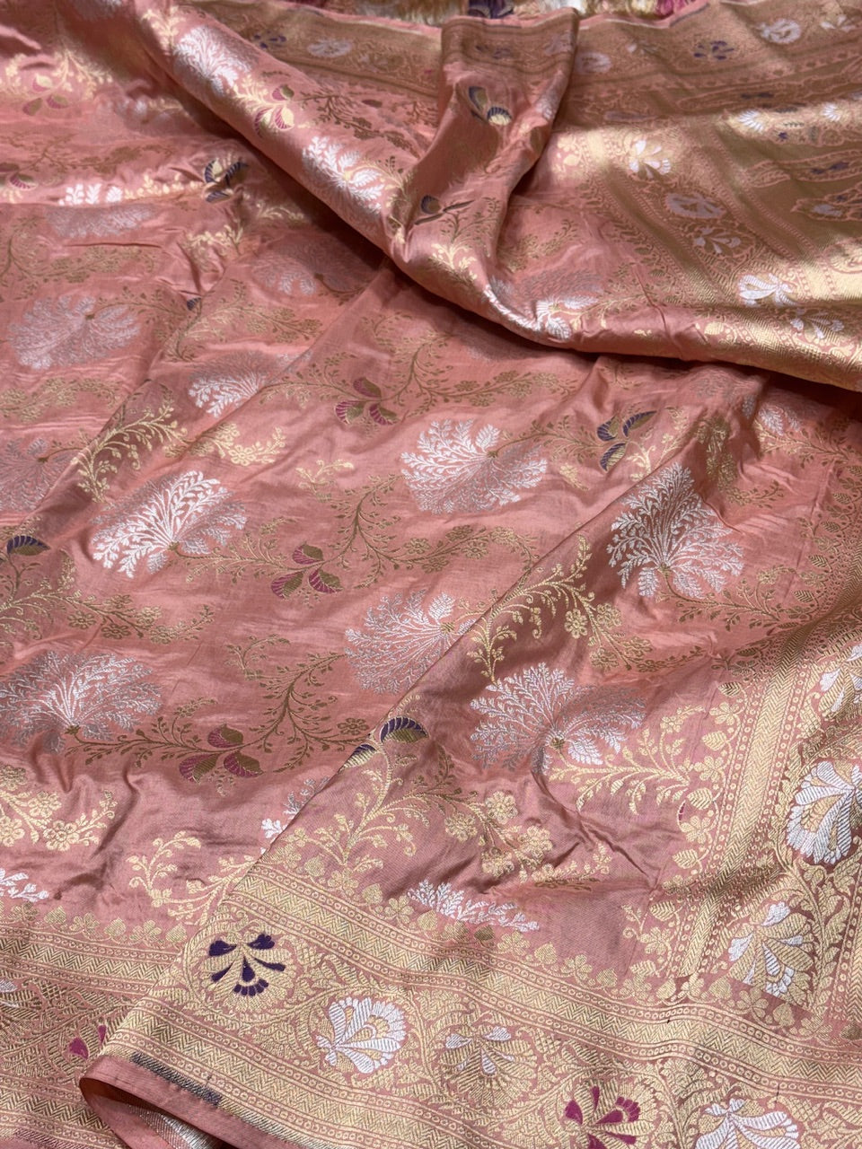Banarasi Minakari Pure Silk Saree