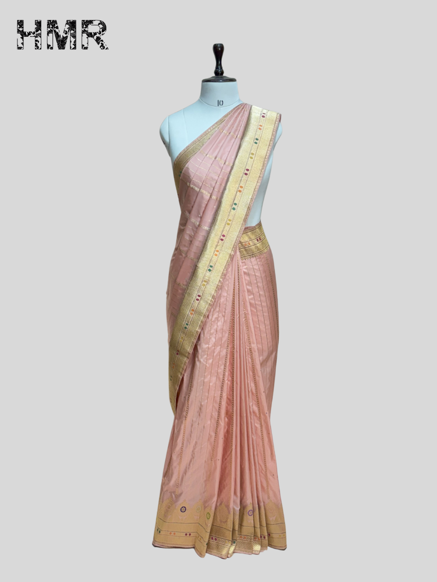 Handwoven Pure Katan Silk Saree