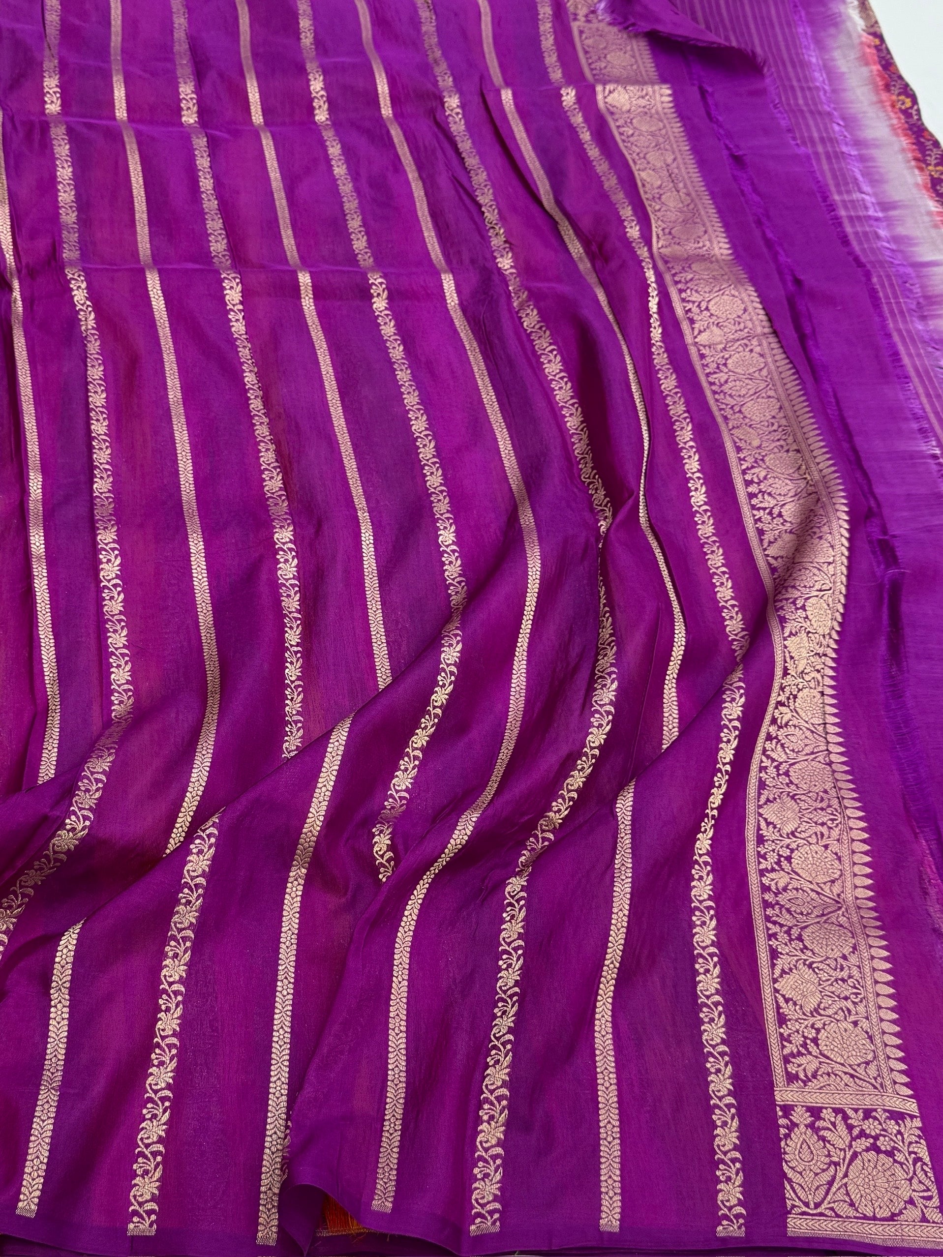Banarasi Tilfi Minakari Pure Katan Silk Saree