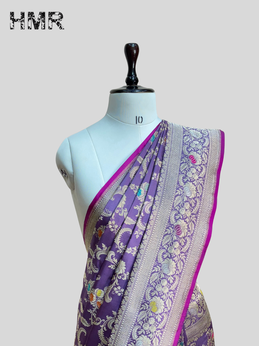 Handwoven Pure Banarasi Silk Saree