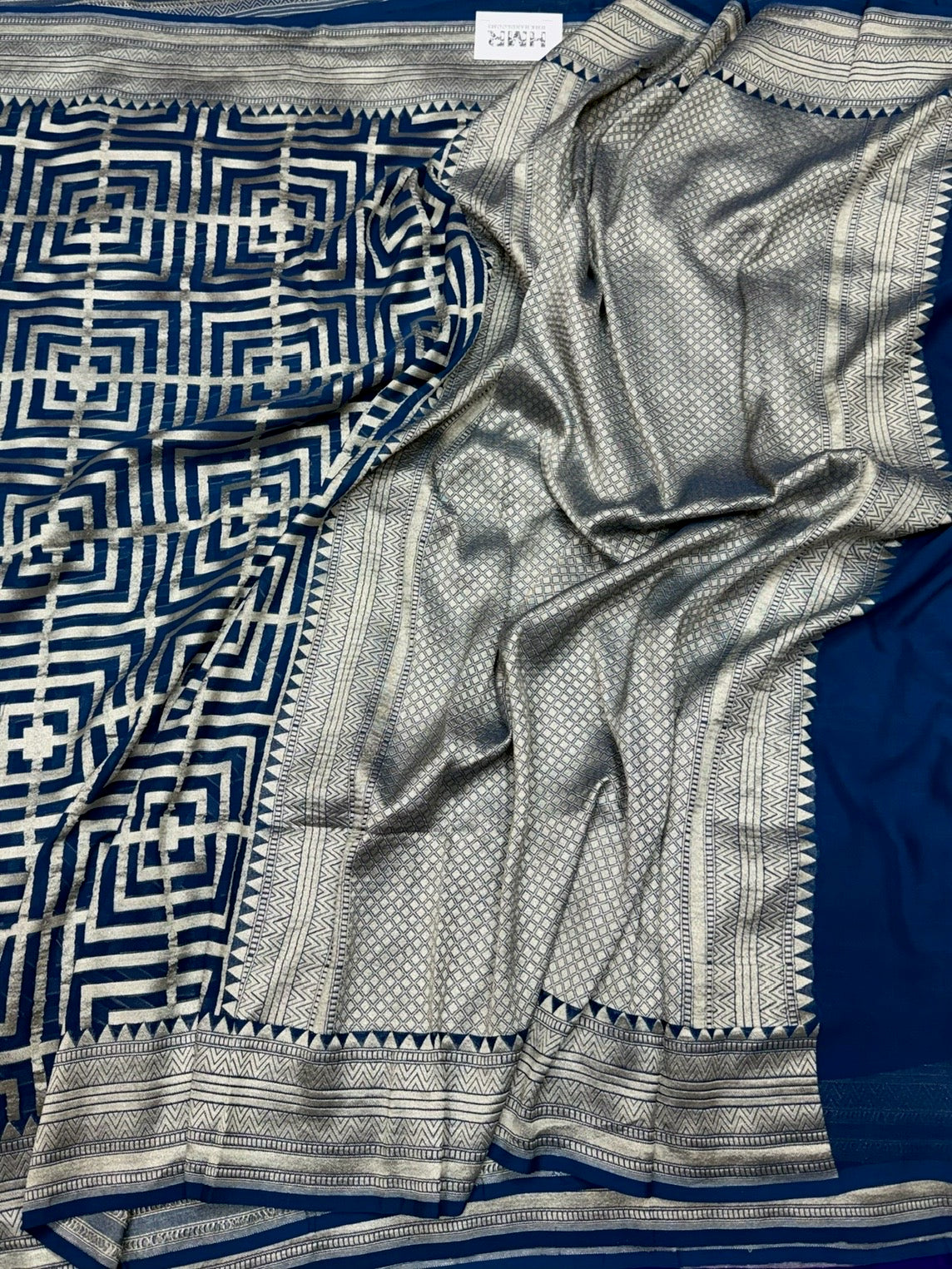 Banarasi Pure Chiffon Georgette Saree