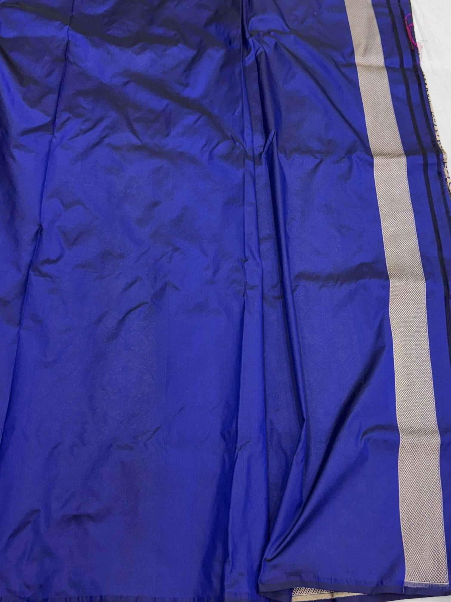 Royal Blue Banarasi Minakari Pure Katan Silk Brocade Saree – Rich Traditional Weave