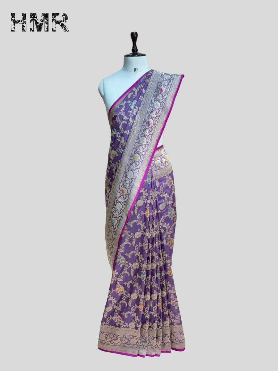 Handwoven Pure Banarasi Silk Saree