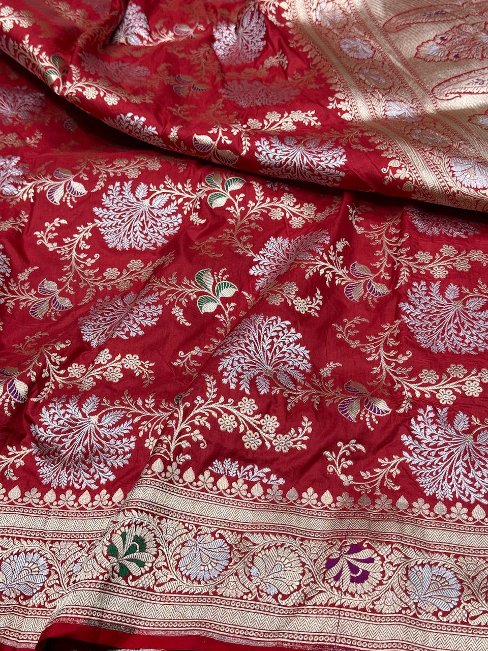 Banarasi Minakari Pure Silk Saree