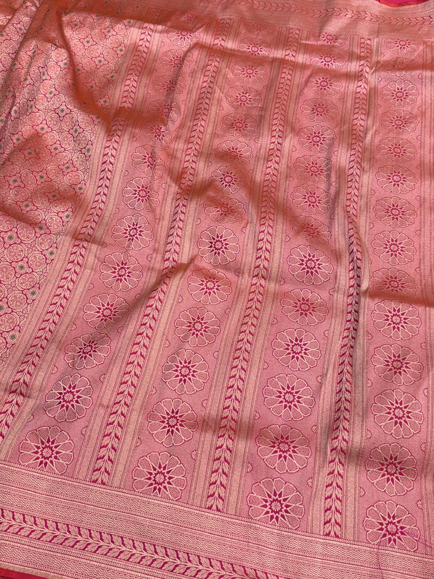 Banarasi Minakari Pure Katan Silk Brocade Saree