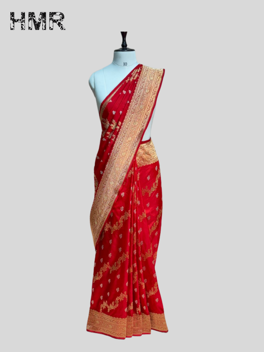 Handwoven Pure Banarasi Silk Saree
