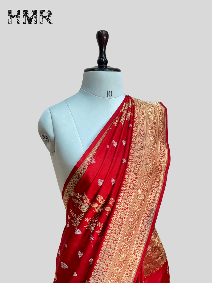 Handwoven Pure Banarasi Silk Saree
