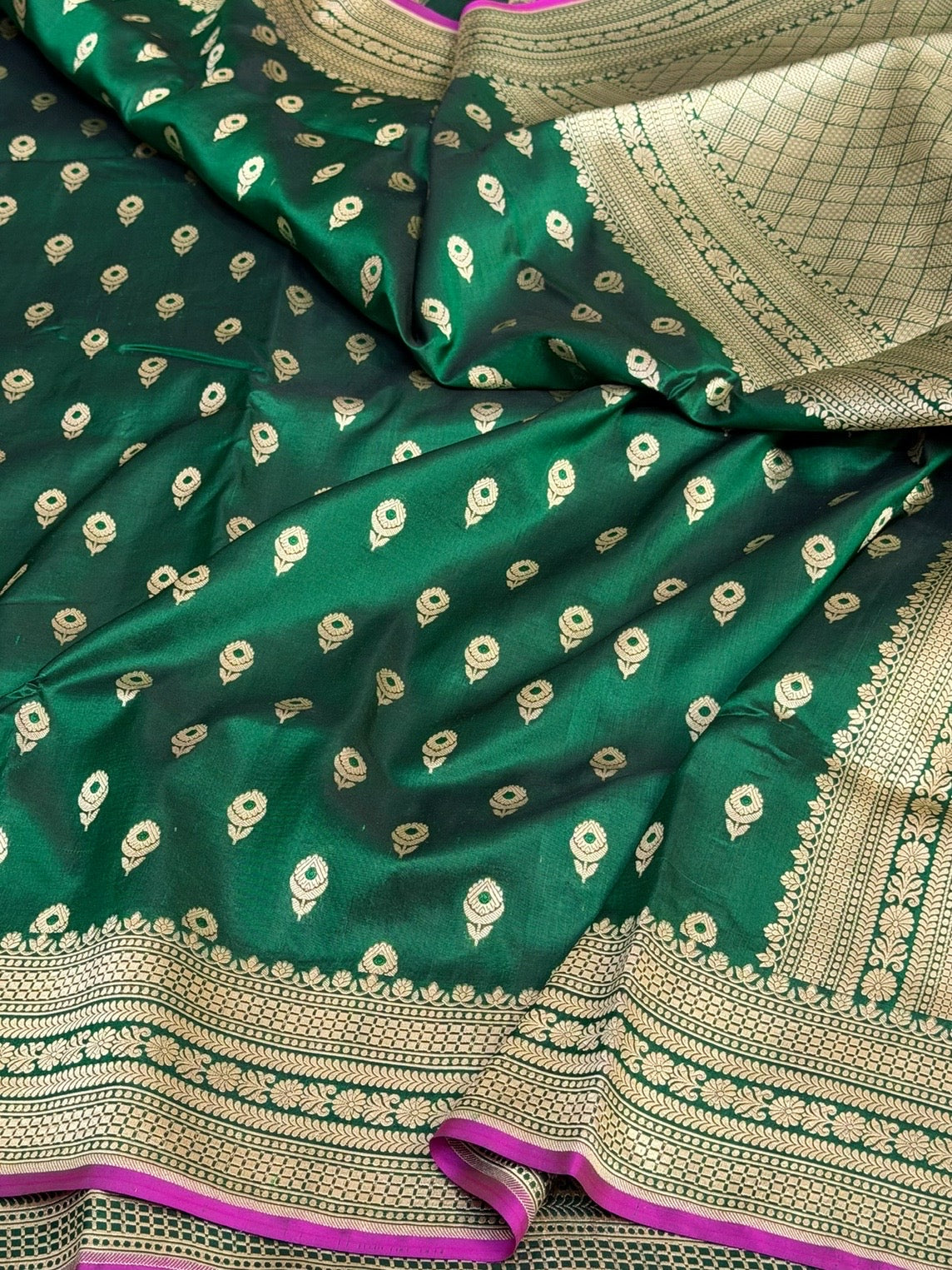 Banarasi Minakari Pure Katan Silk Saree | Pure Silk