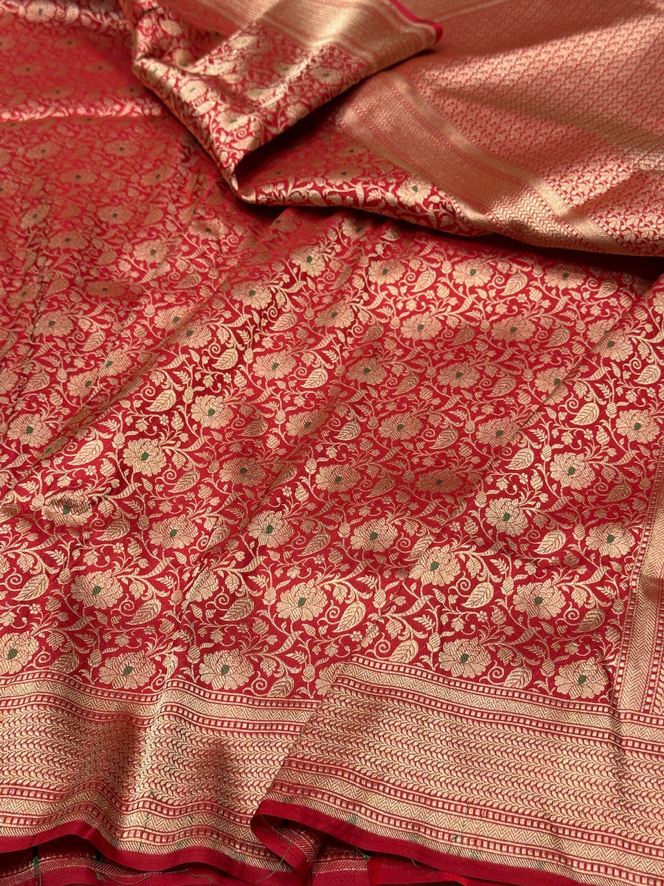 Banarasi Minakari Pure Silk Brocade Saree