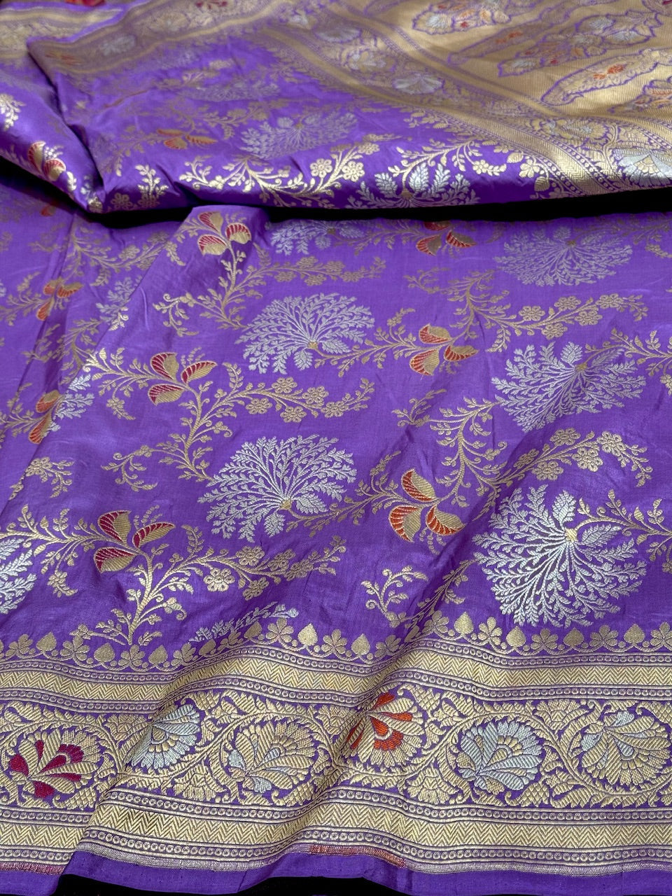 Banarasi Minakari Pure Silk Saree