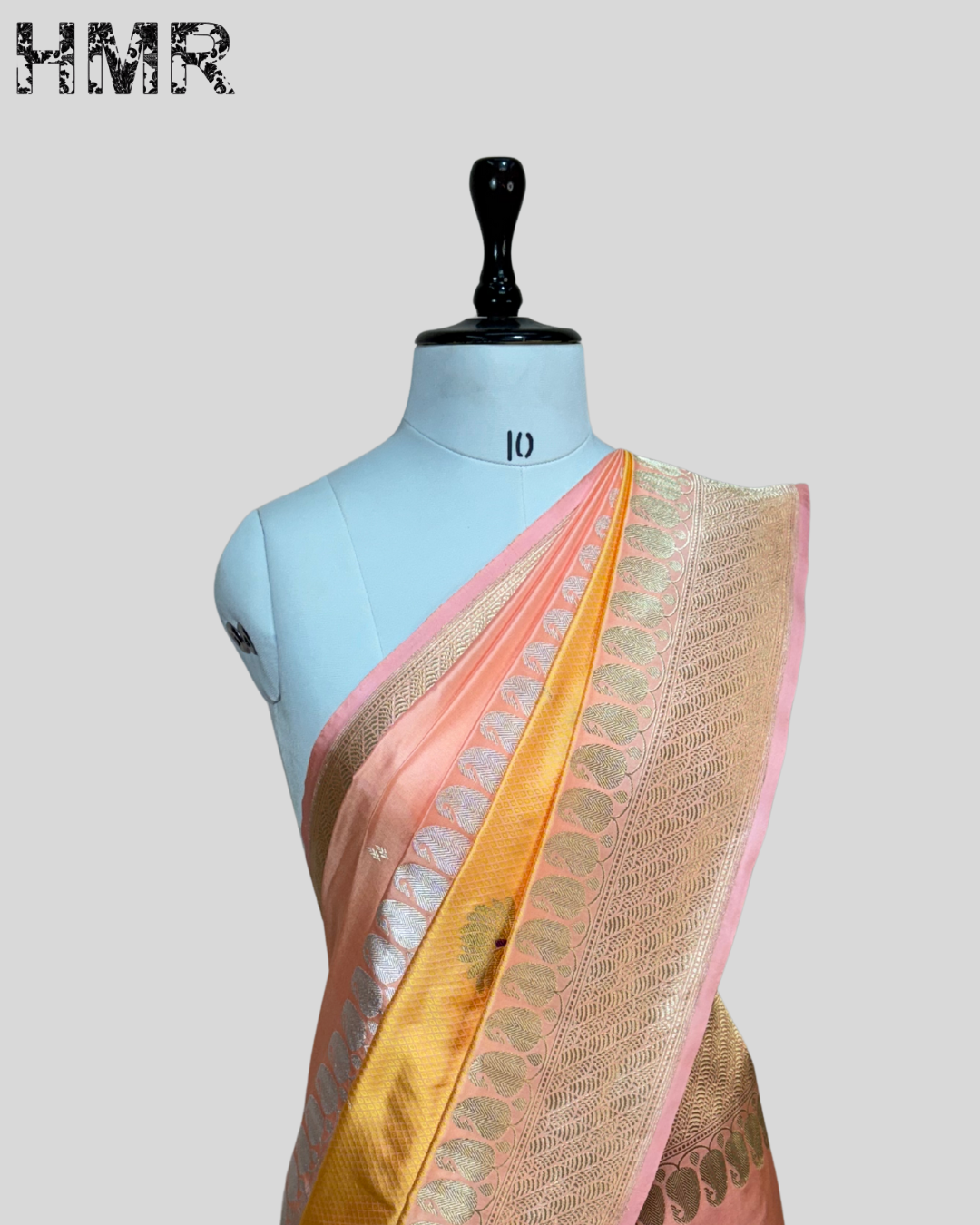 Rani Pink Handwoven Banarasi Pure Silk Saree