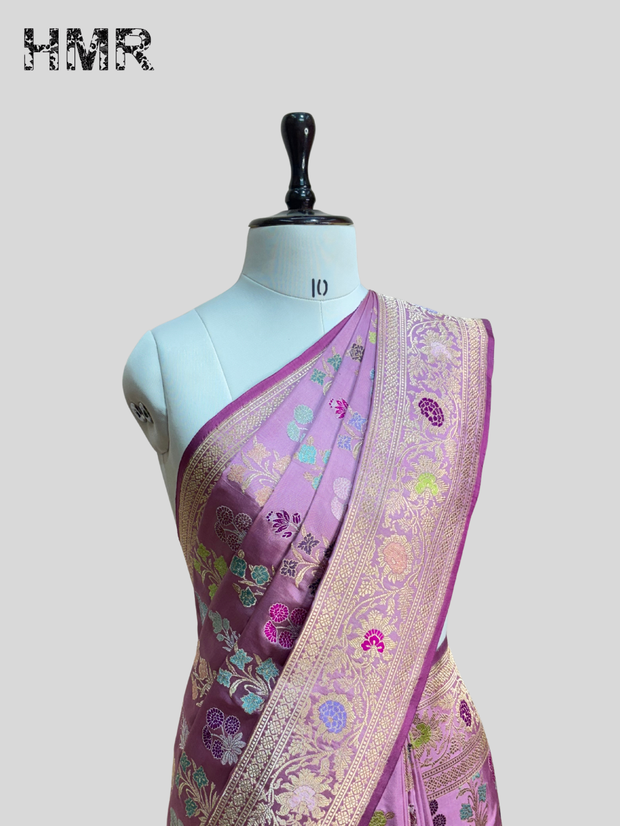 Handwoven Pure Banarasi Silk Saree