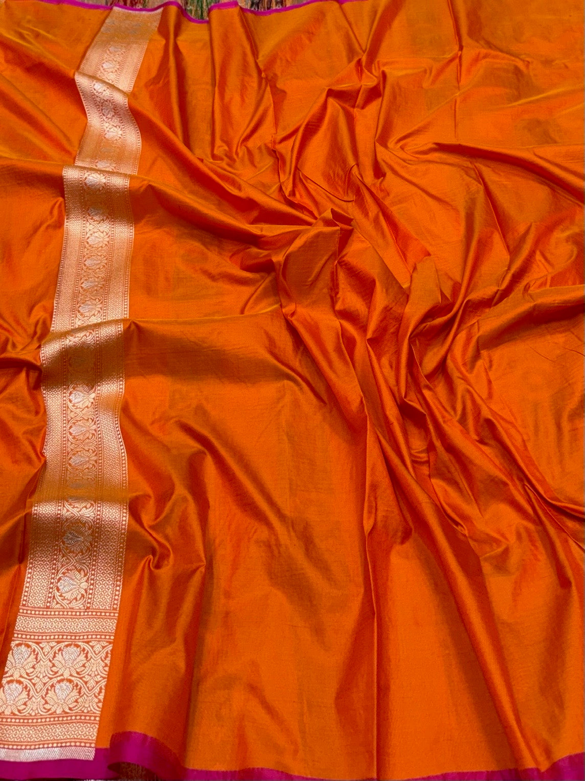 Banarasi Minakari Pure Katan Silk Saree