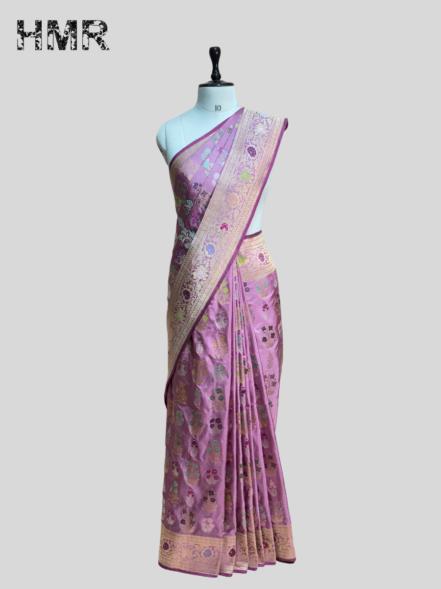 Handwoven Pure Banarasi Silk Saree