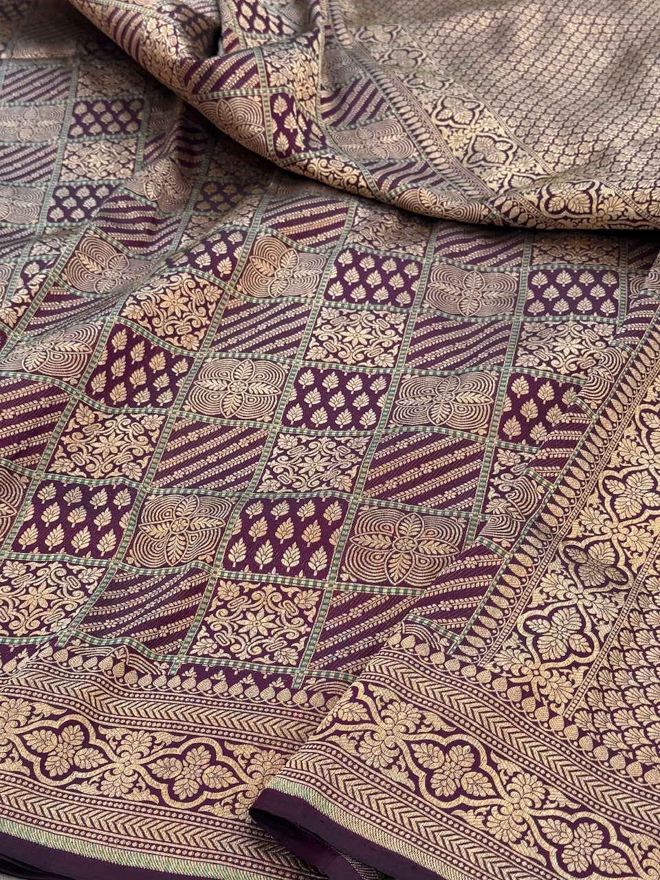 Banarasi Minakari Pure Silk Brocade Saree