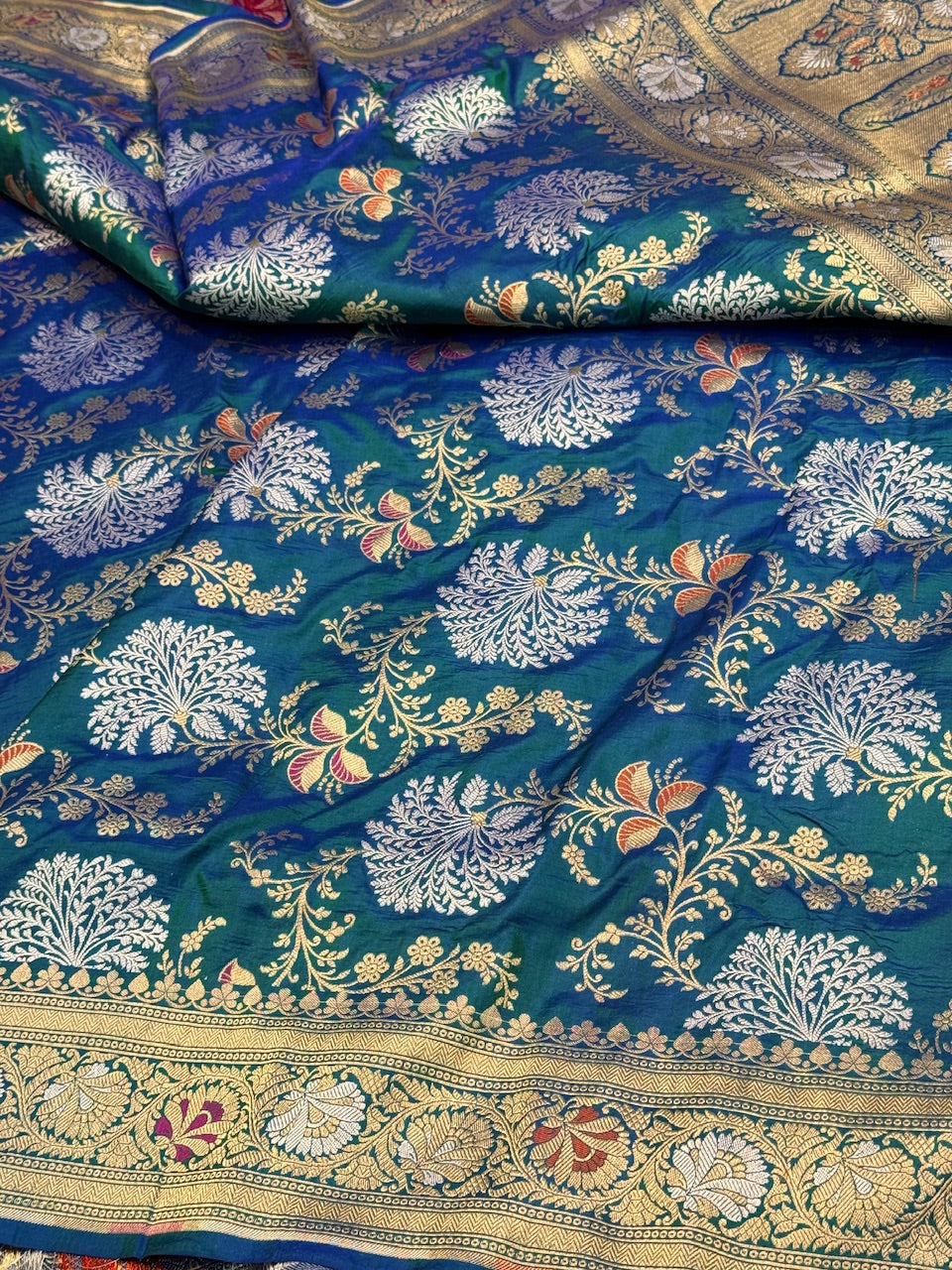 Banarasi Minakari Pure Silk Saree