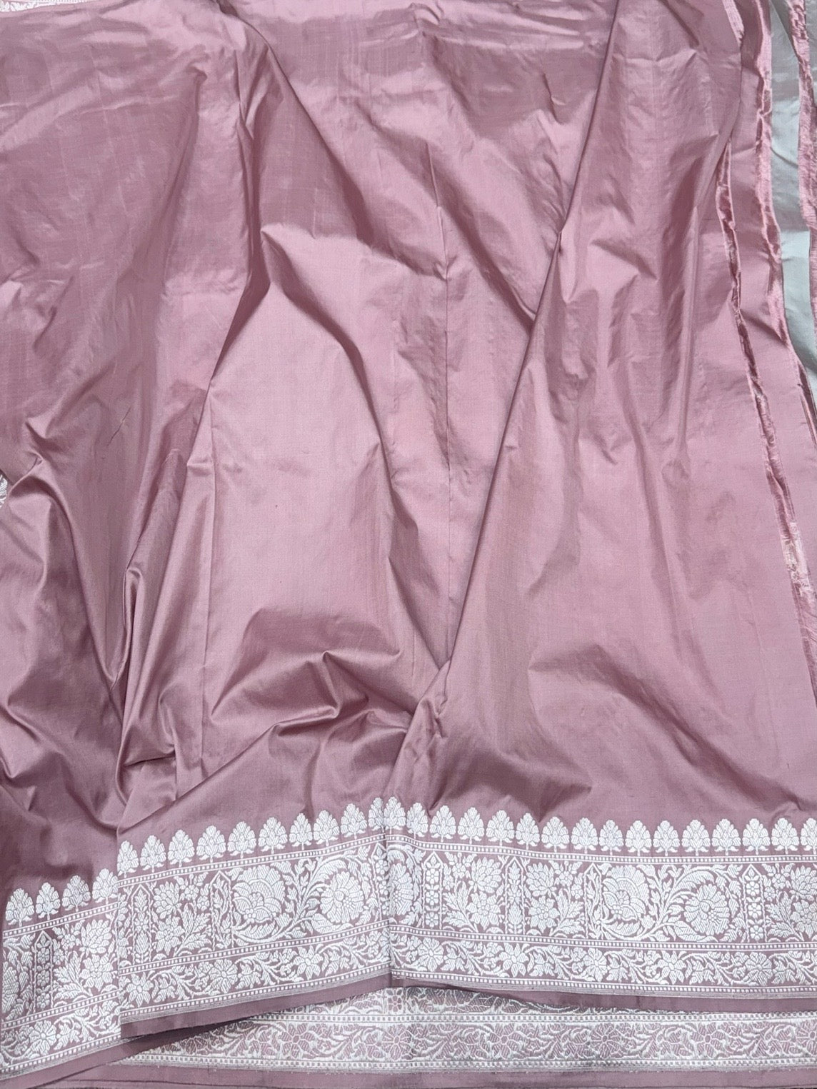 Gajiri Pink Handwoven Pure Banarasi Silk Saree