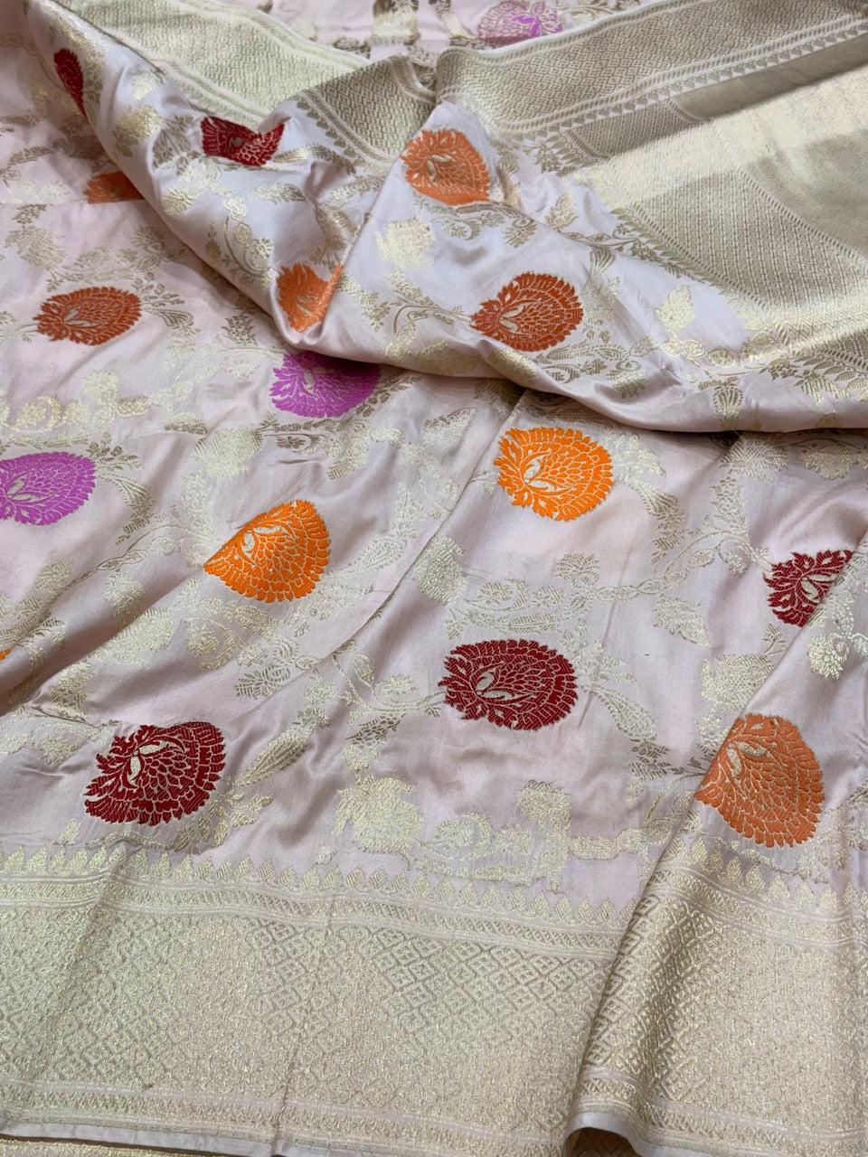 Handwoven Pure Banarasi Silk Saree