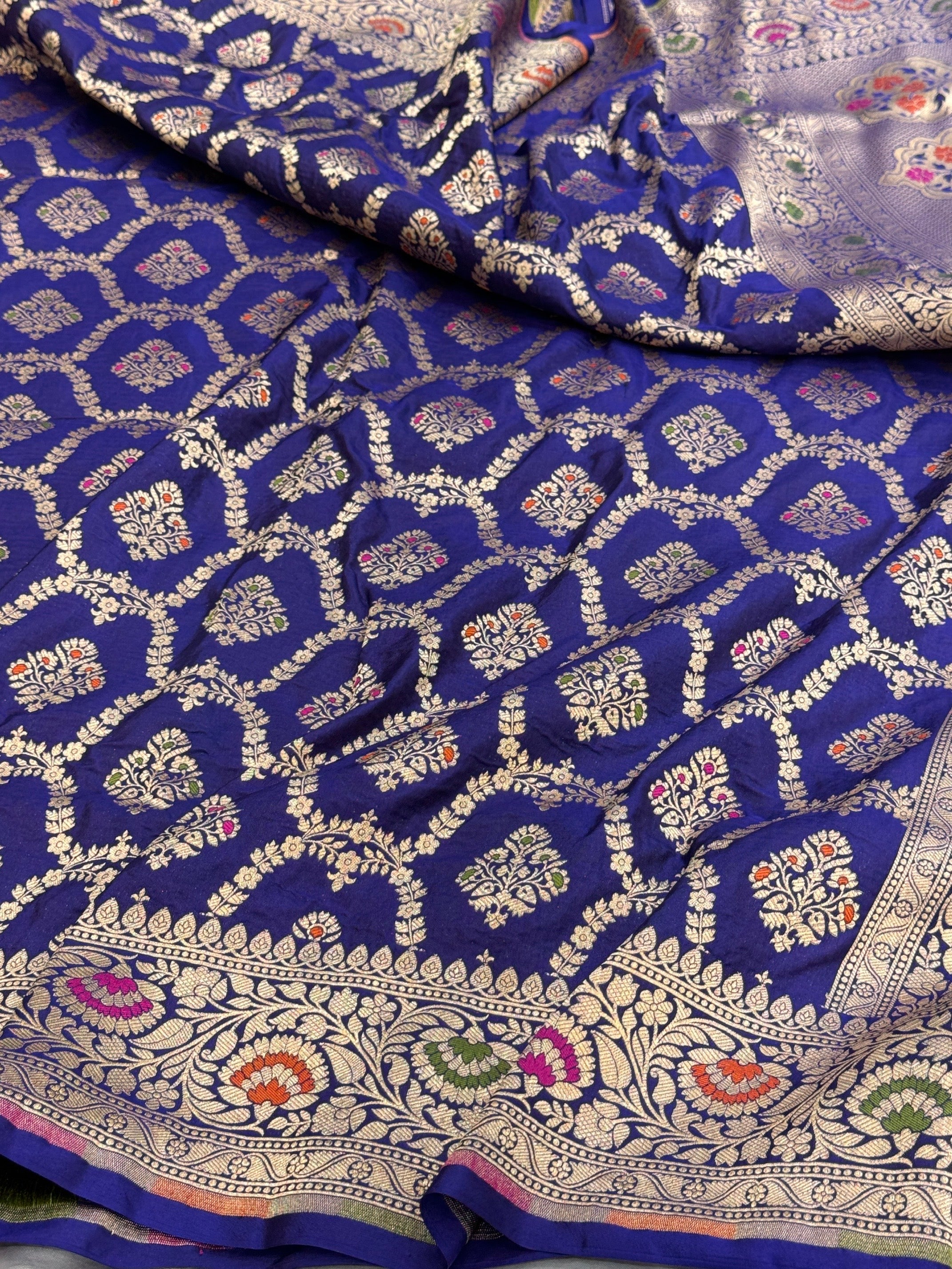 Banarasi Minakari Pure Silk Saree