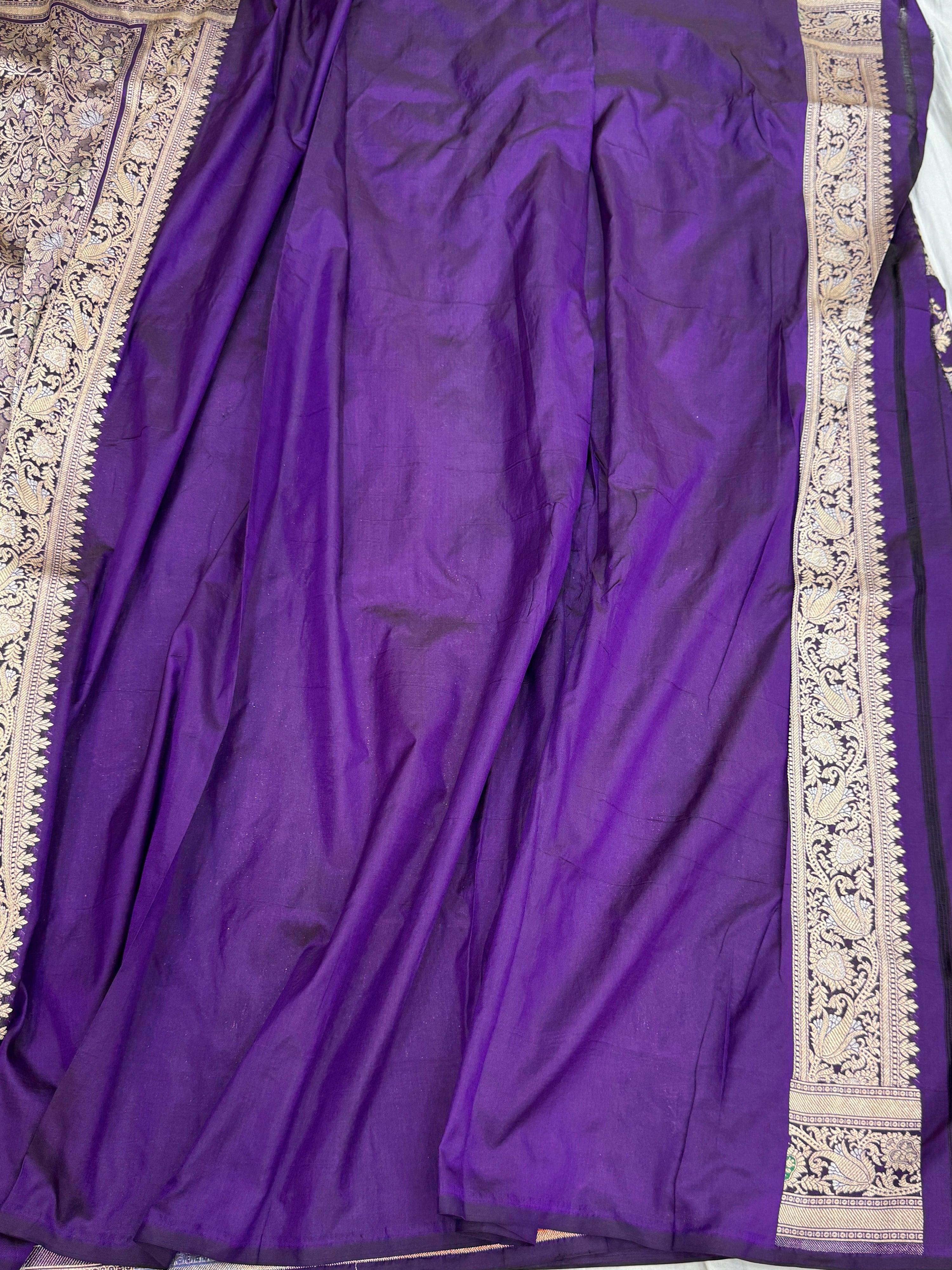 Banarasi Tilfi Minakari Pure Katan Silk Saree