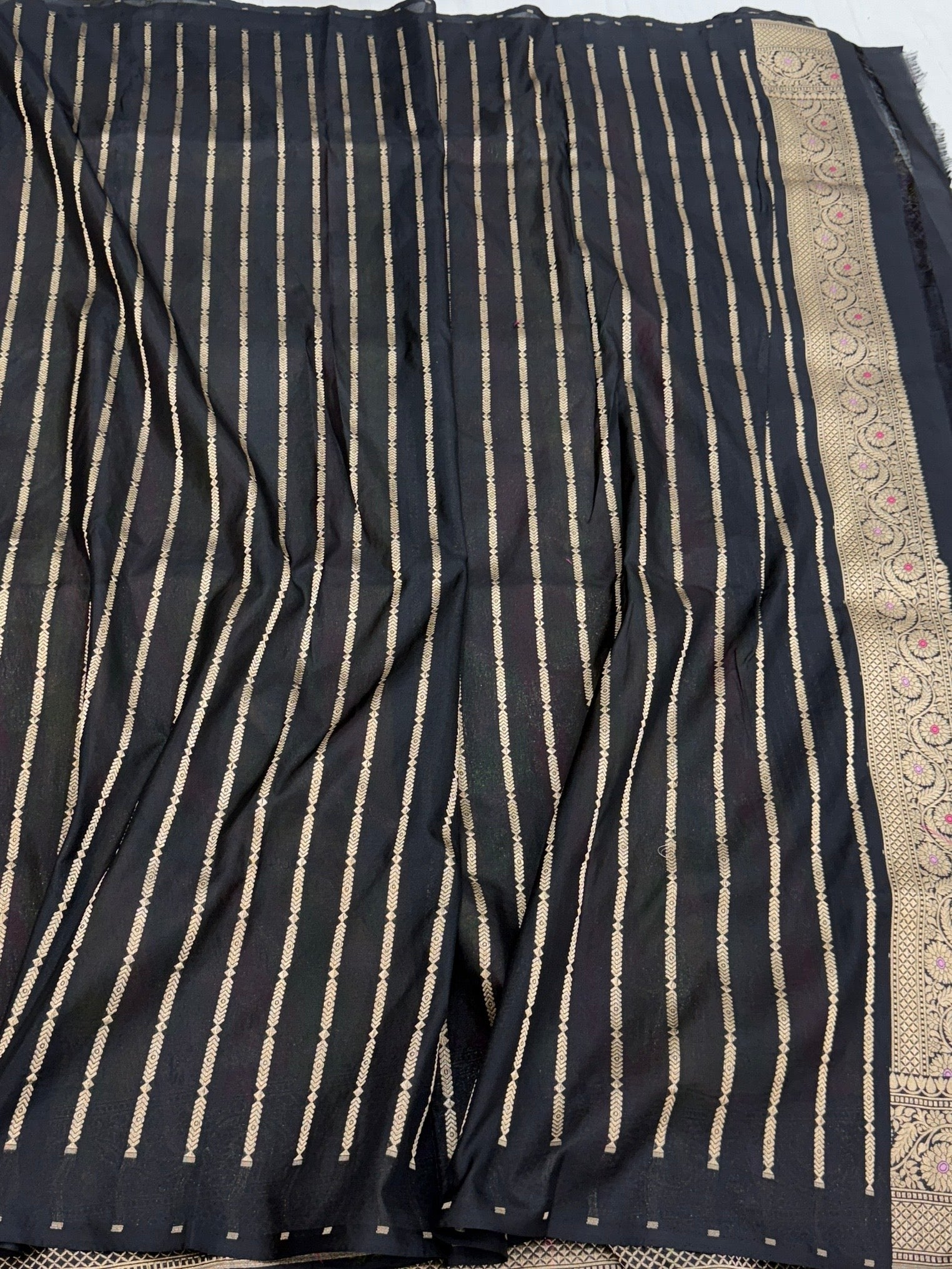 Banarasi Tilfi Minakari Pure Silk Saree