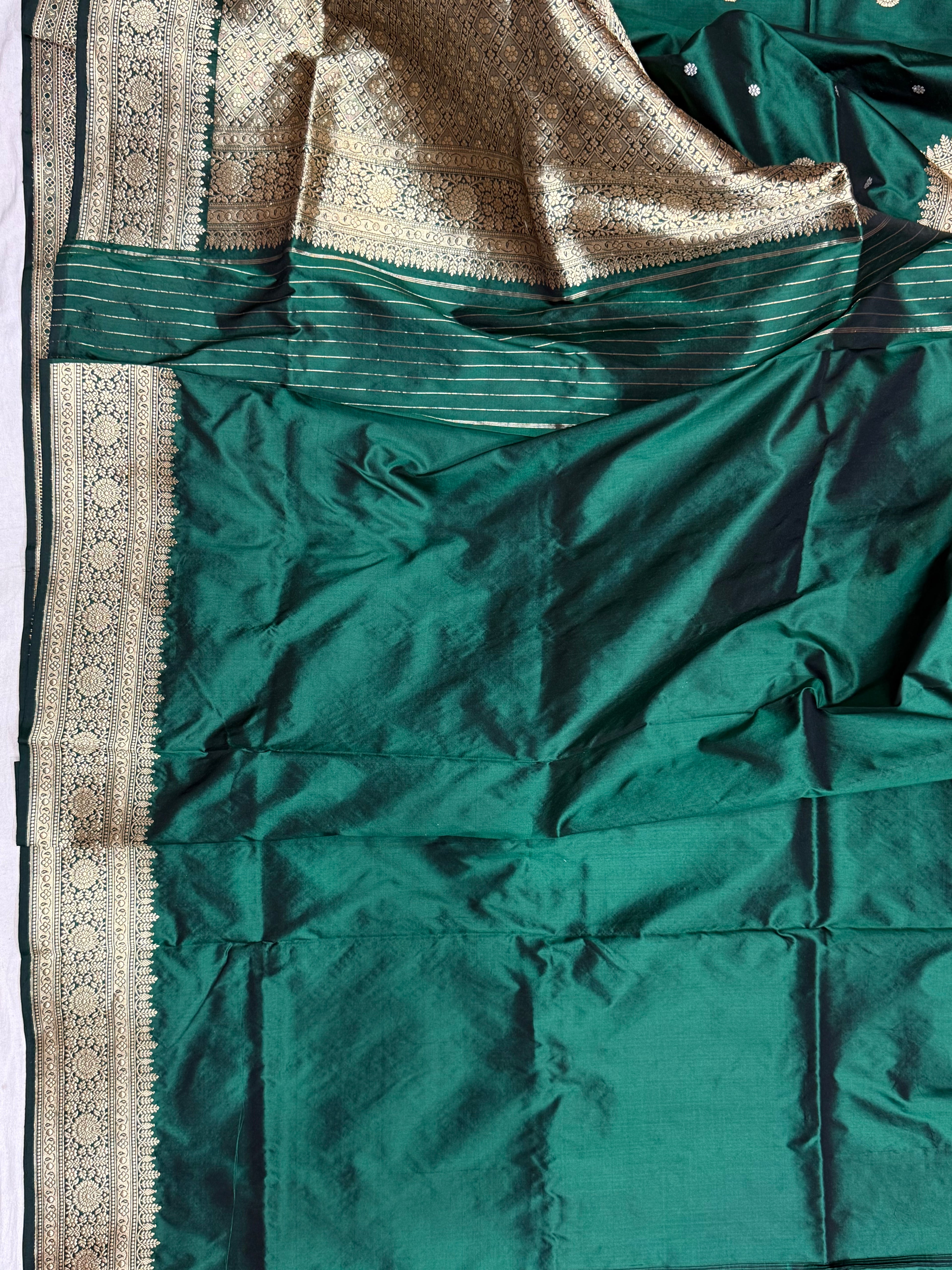 Handwoven Vintage Pure Silk Saree