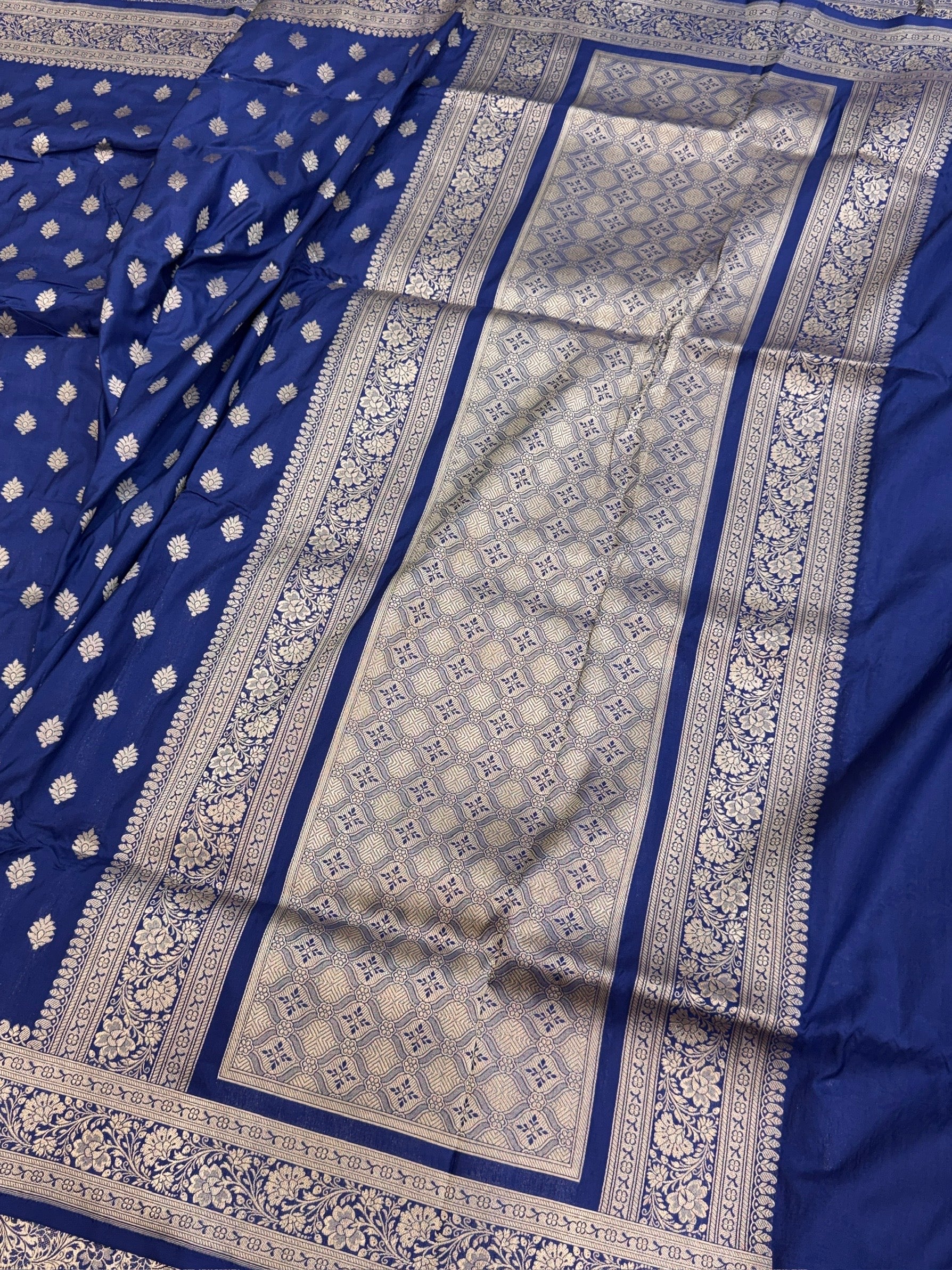 Banarasi Pure Katan Silk Saree | Pure Silk | Cutwork Technique | Banarasi Katan Silk Saree