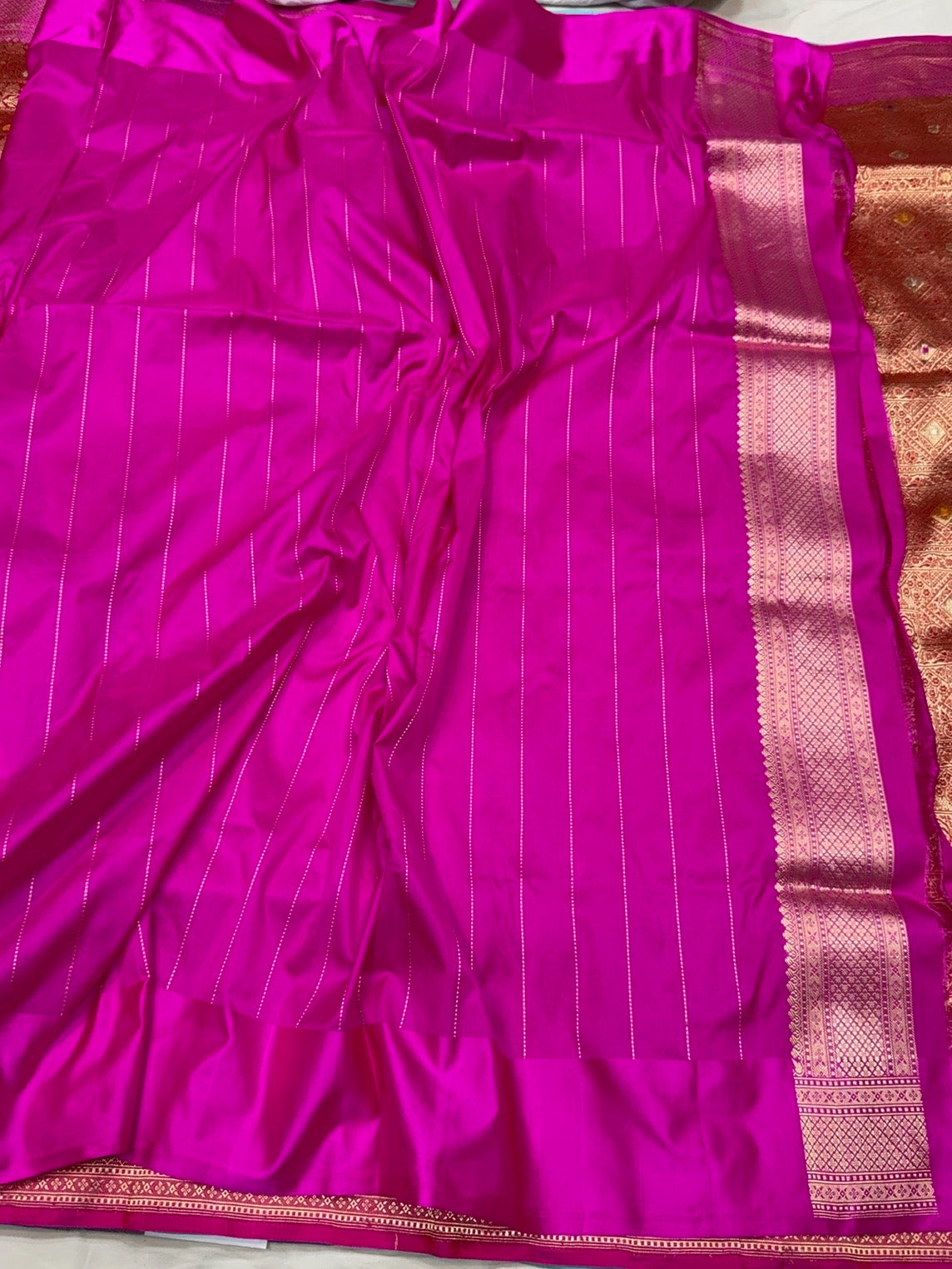 Red Handwoven Banarasi Brocade Saree