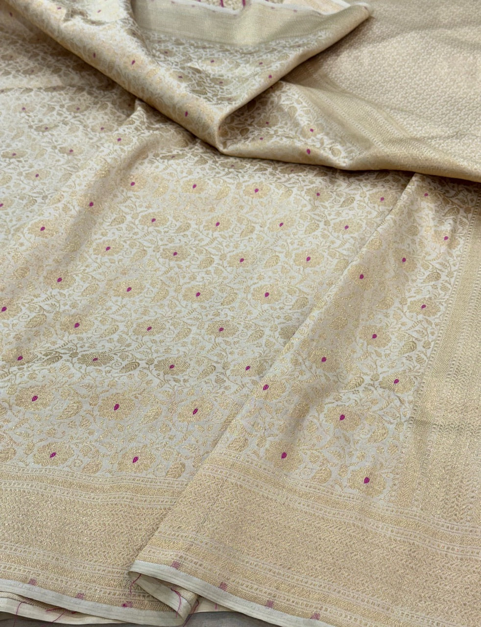 Banarasi Minakari Pure Silk Brocade Saree