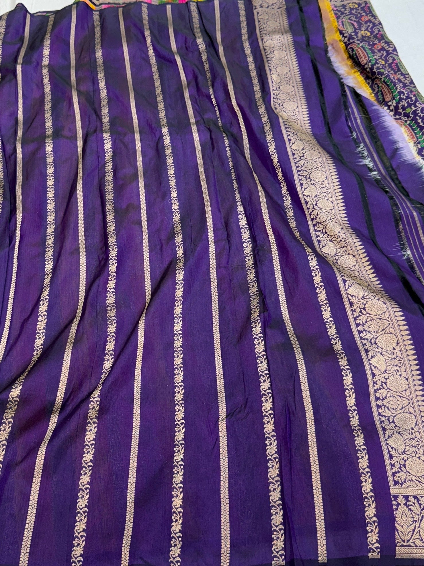 Banarasi Tilfi Minakari Pure Katan Silk Saree