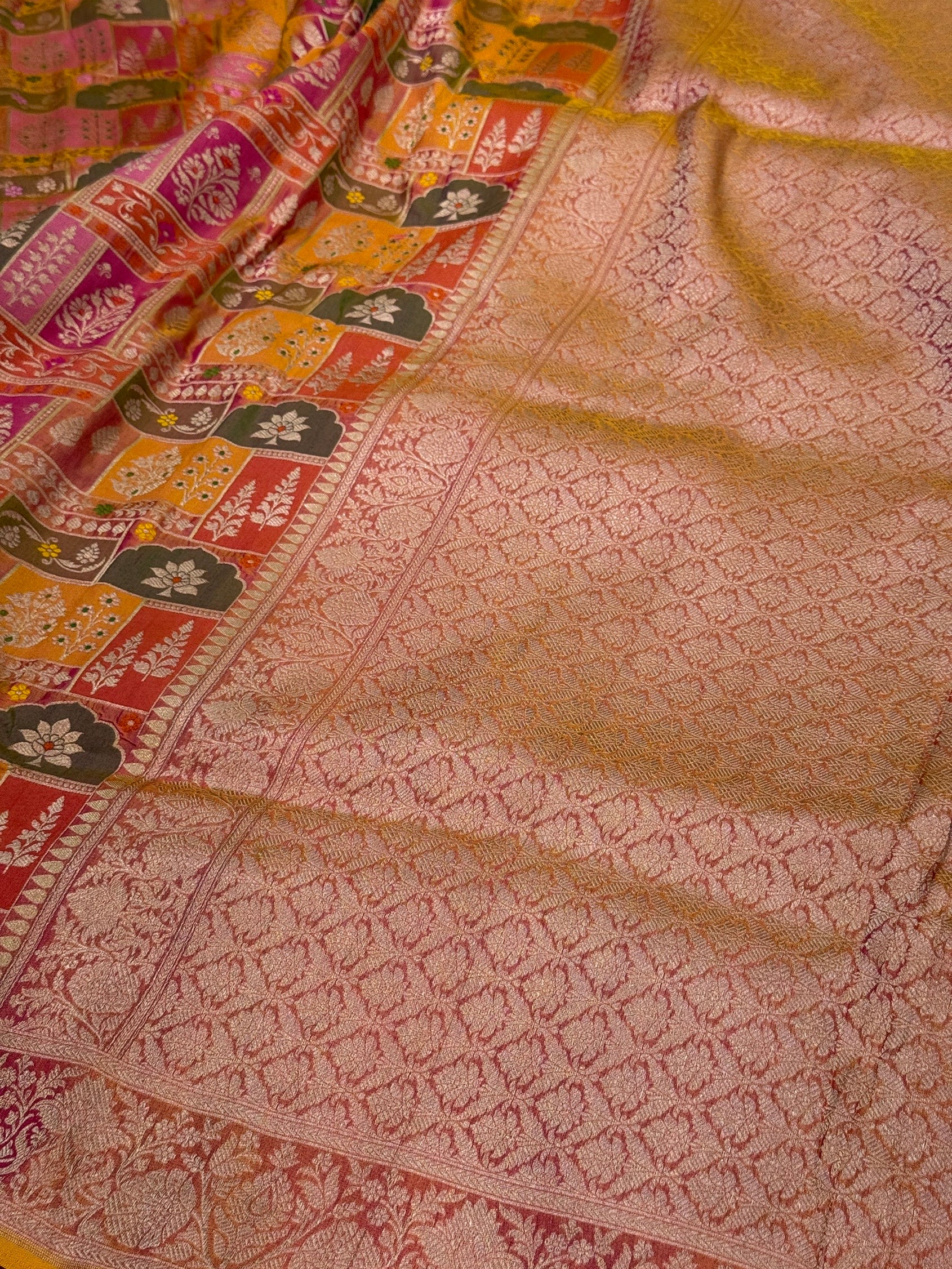 Banarasi Rangkaat Pure Silk Saree