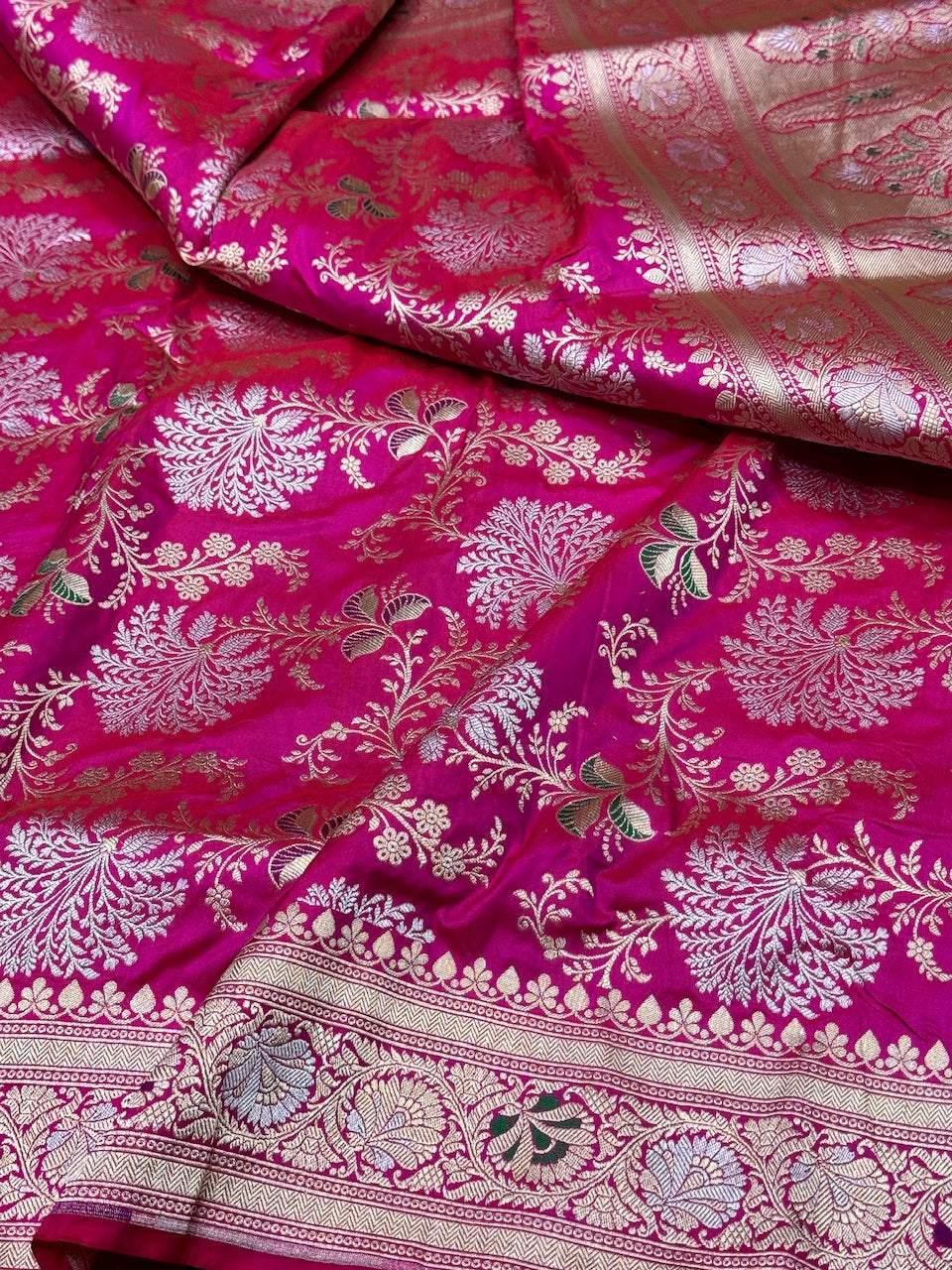 Banarasi Minakari Pure Silk Saree