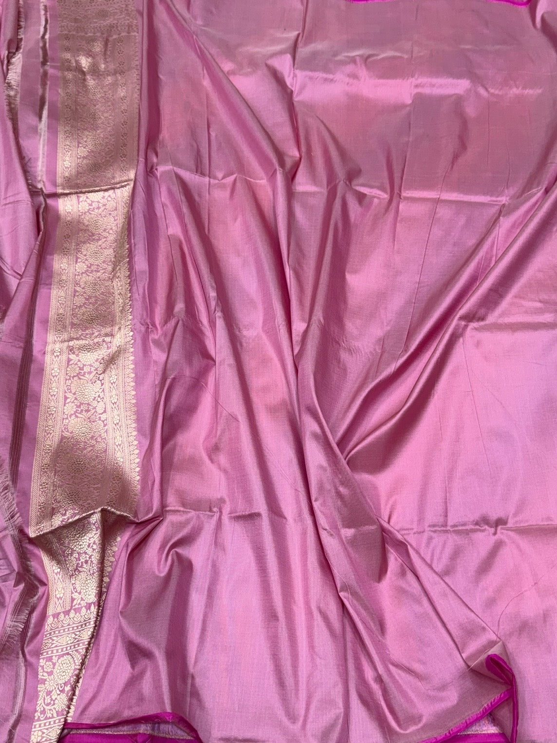 Multicolour Banarasi Pure Silk Saree – Cutwork Weave in 100% Pure Katan Silk