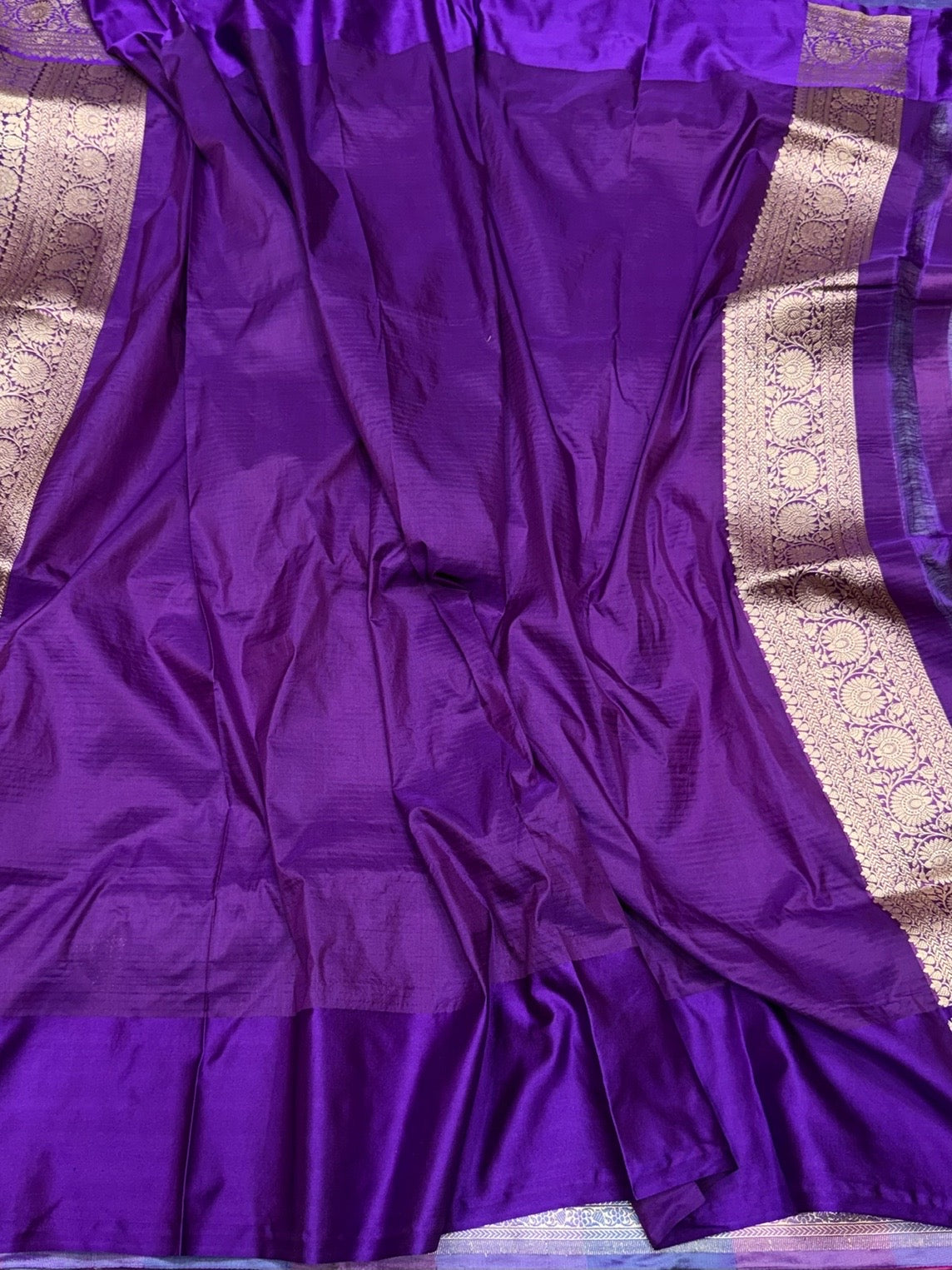 Multicolour Banarasi Pure Katan Silk Saree