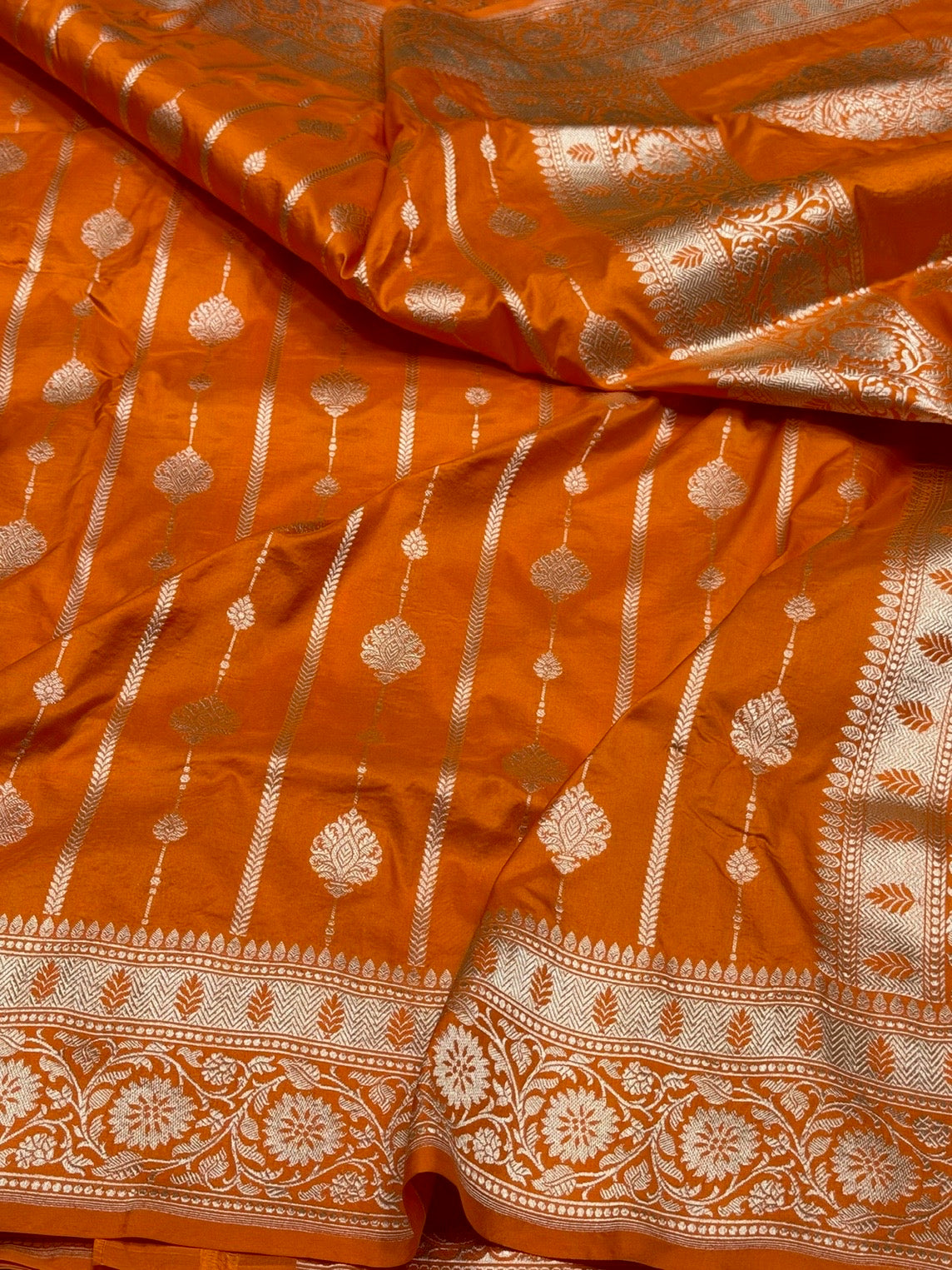 Banarasi Pure Katan Silk Saree | Pure Silk | Cutwork Technique | Banarasi Katan Silk Saree