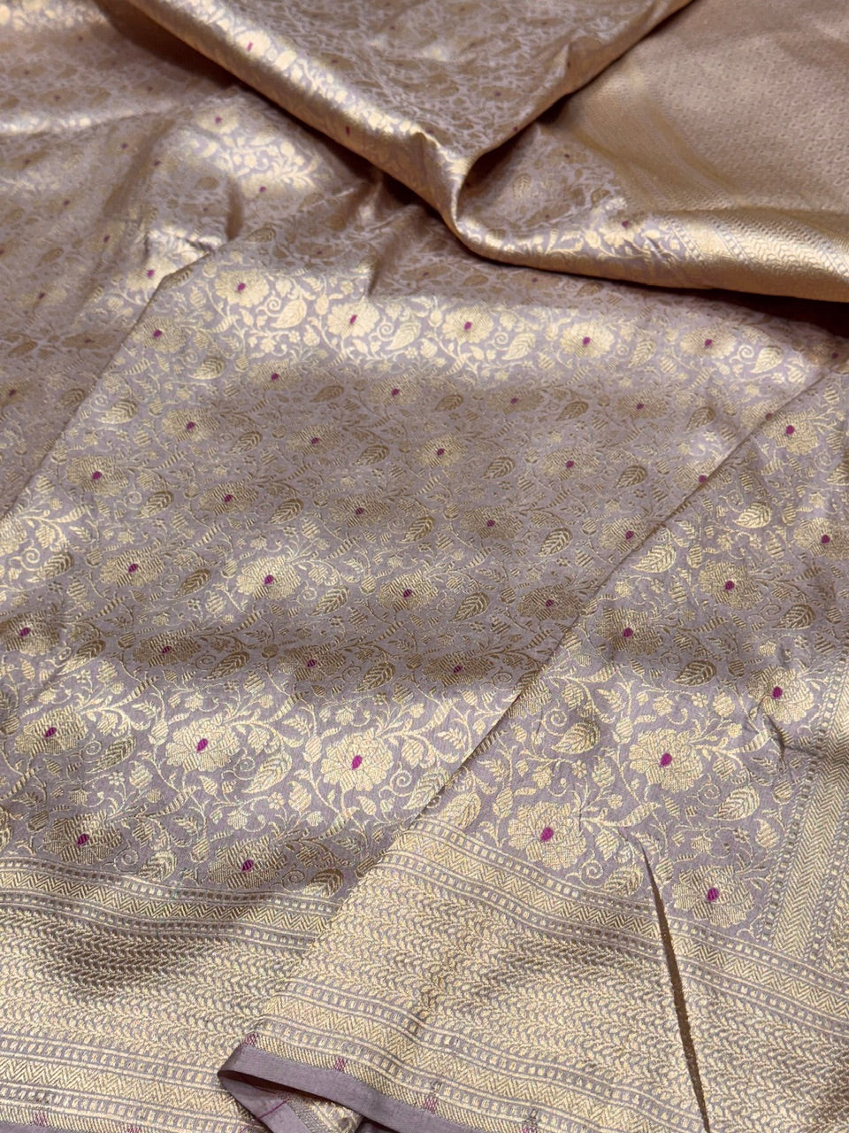 Banarasi Minakari Pure Silk Brocade Saree