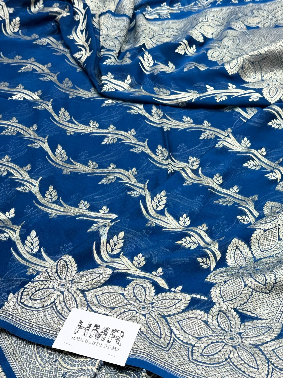 Banarasi Pure Chiffon Georgette Saree