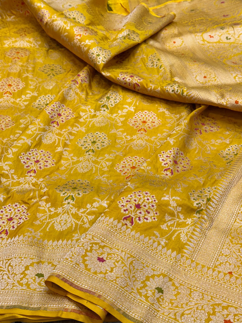 Banarasi Minakari Pure Silk Saree