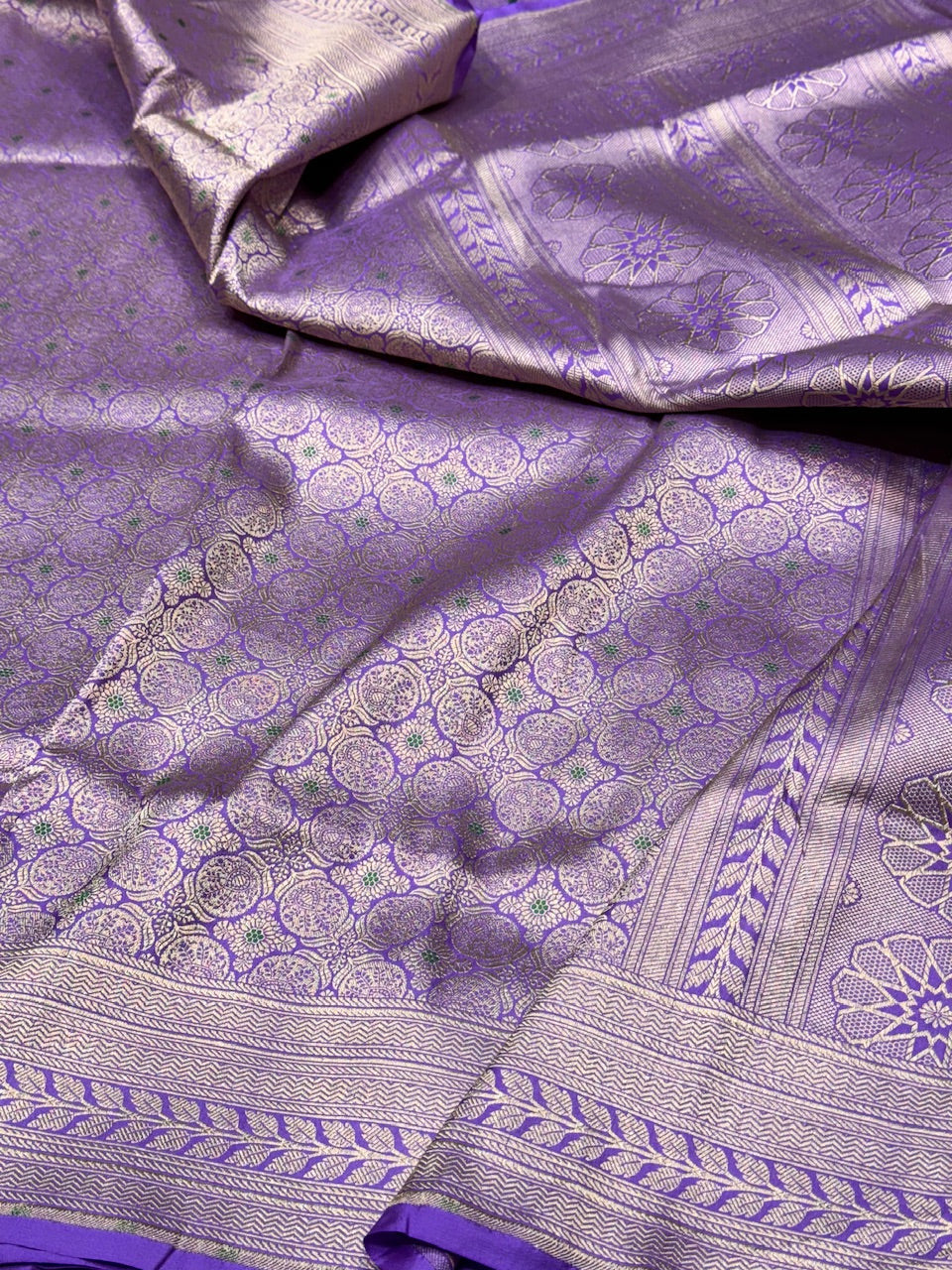 Banarasi Minakari Pure Katan Silk Brocade Saree