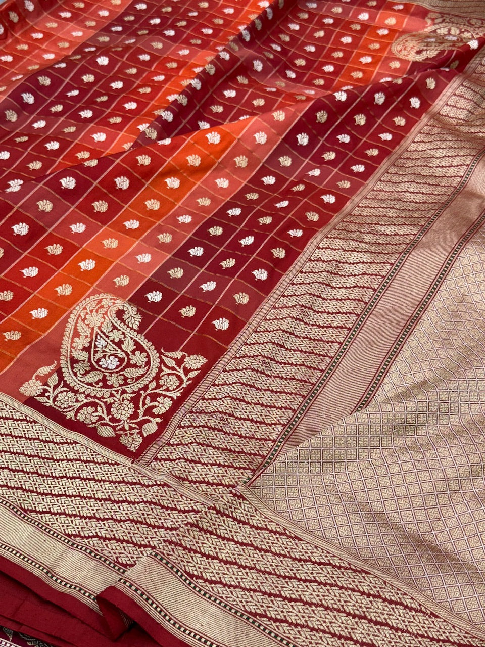 Rangkaat Handwoven Banarasi Saree