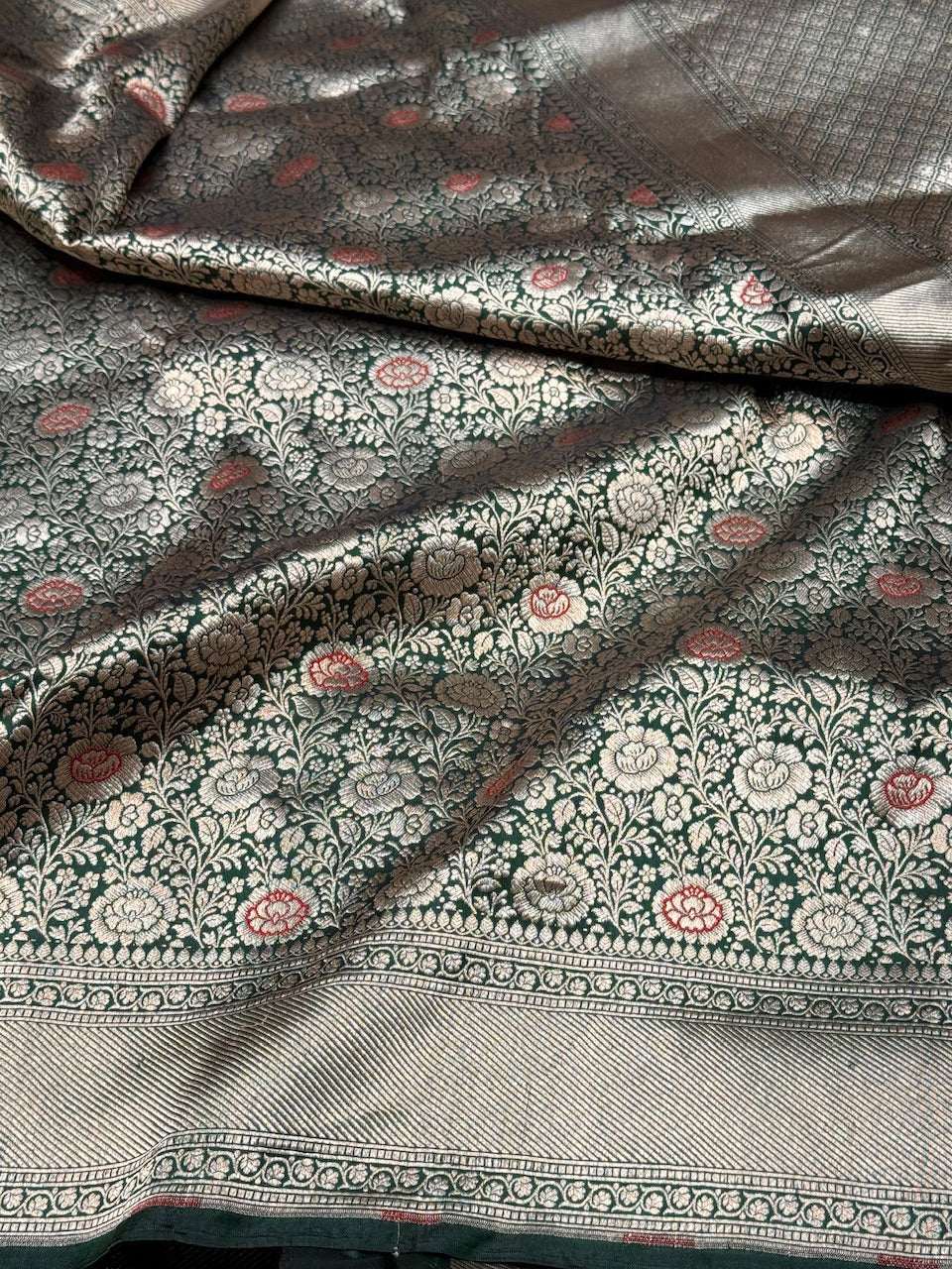 Banarasi Minakari Silk Brocade Saree