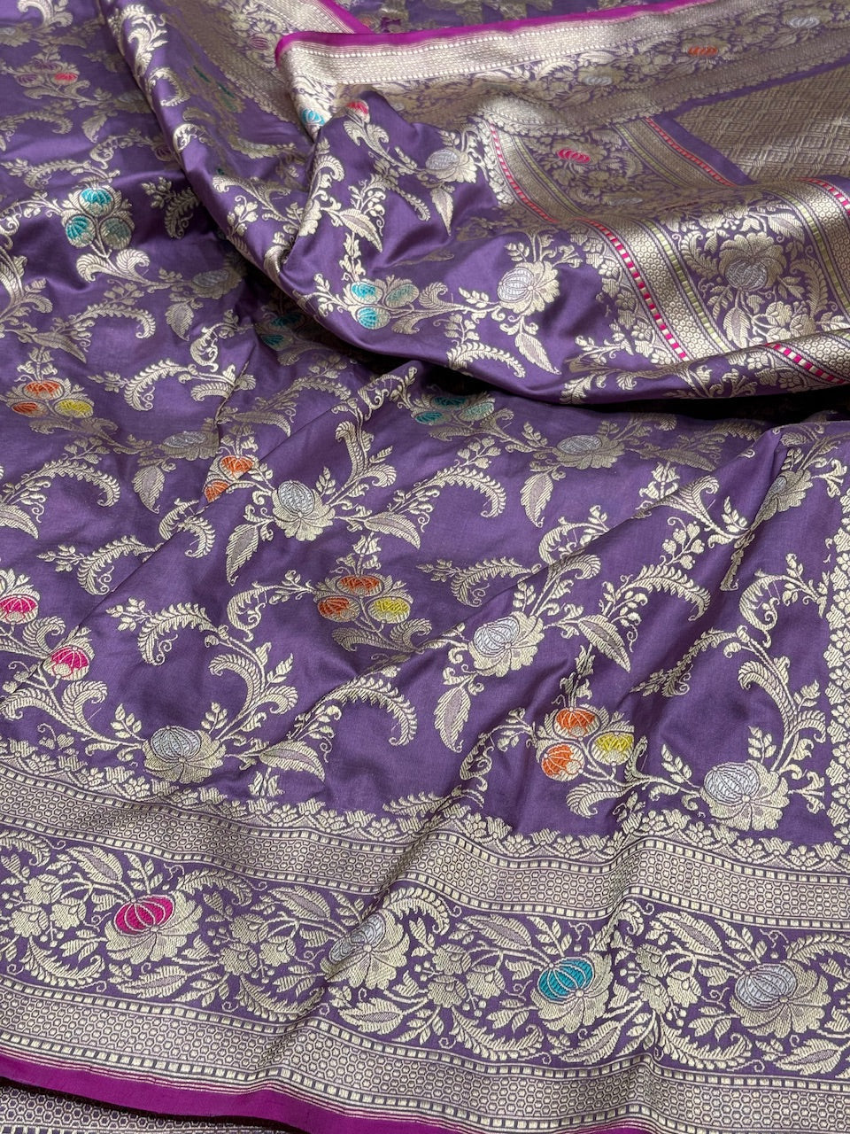 Handwoven Pure Banarasi Silk Saree