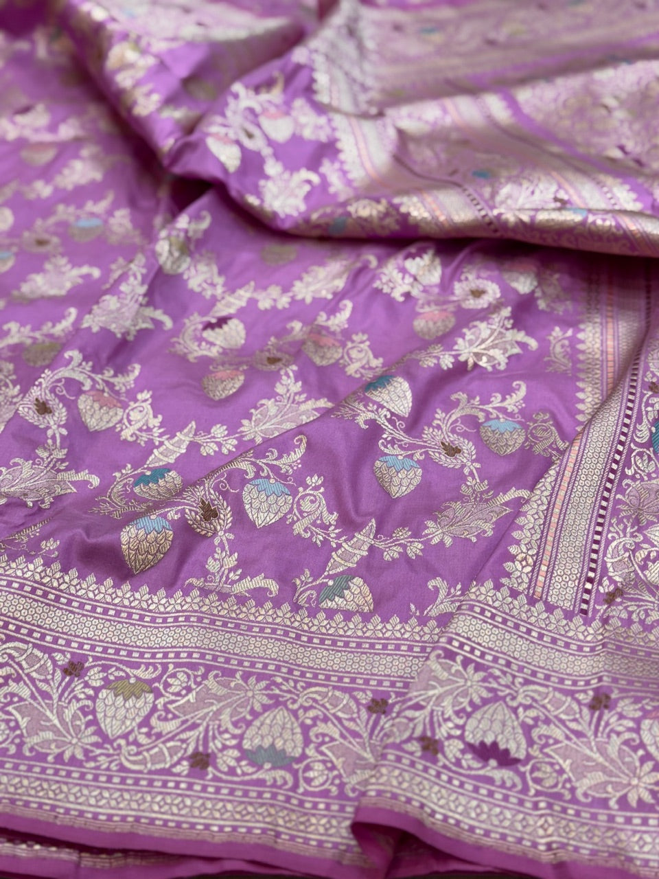 Handwoven Pure Banarasi Silk Saree
