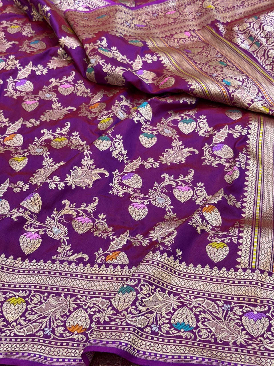 Handwoven Pure Banarasi Silk Saree