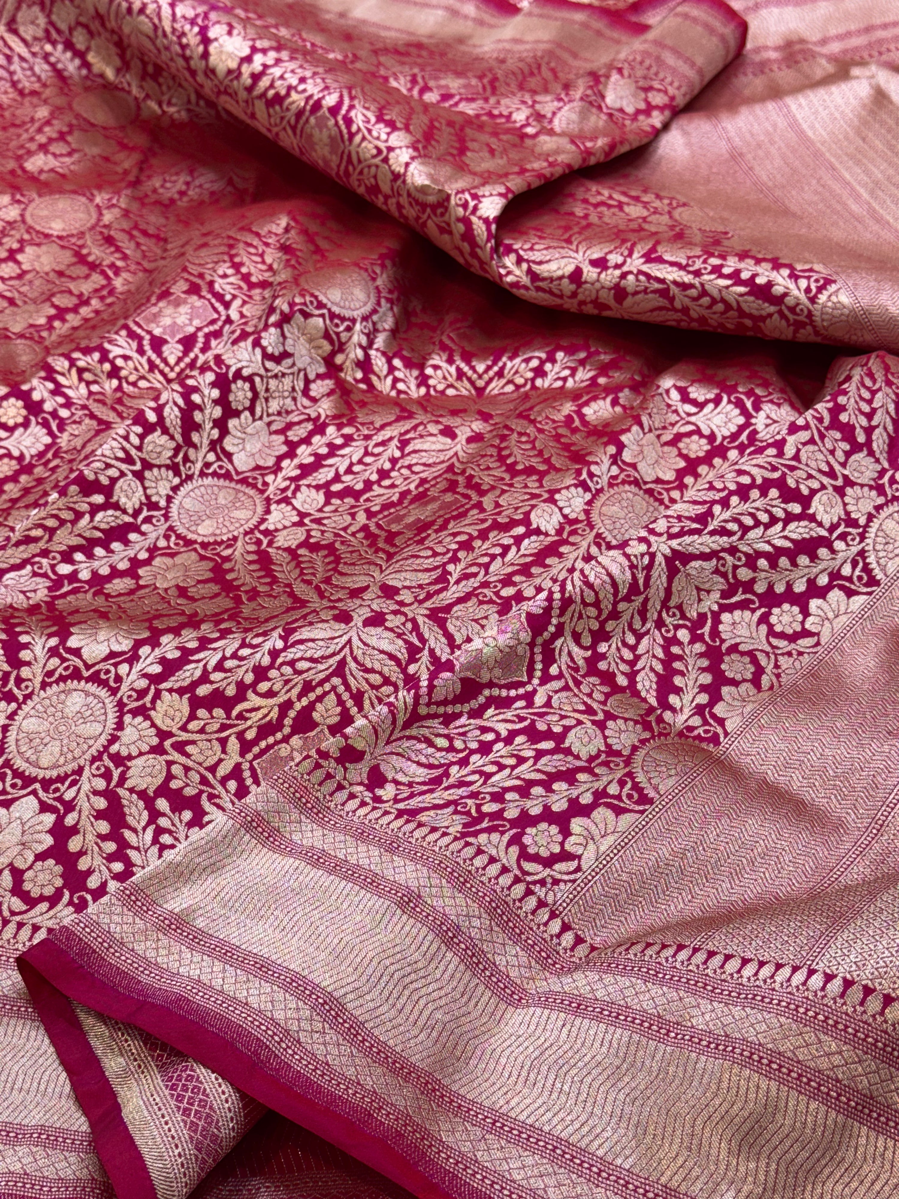 Banarasi Pure Silk Brocade Saree