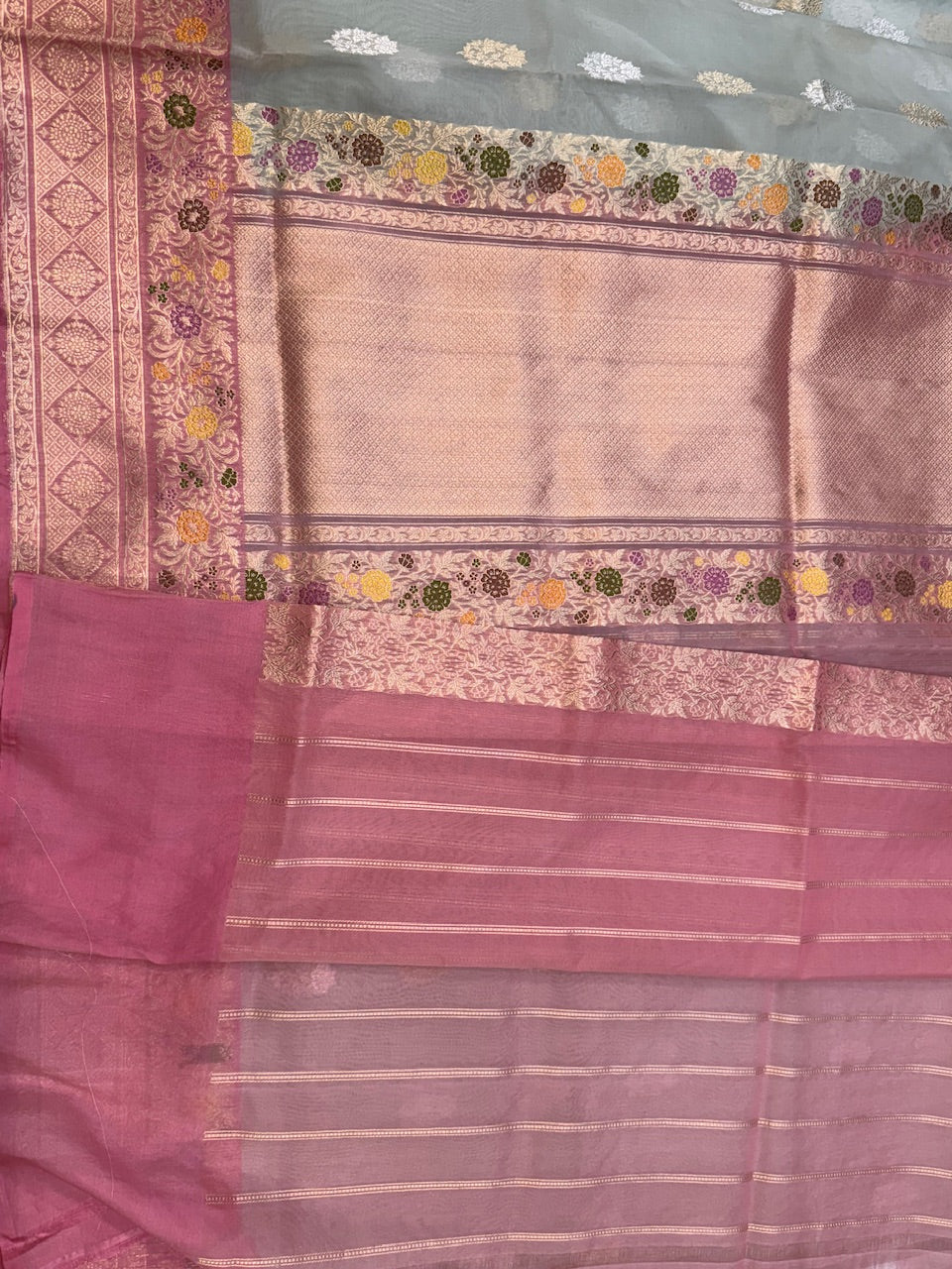 Handwoven Pure Organza Saree