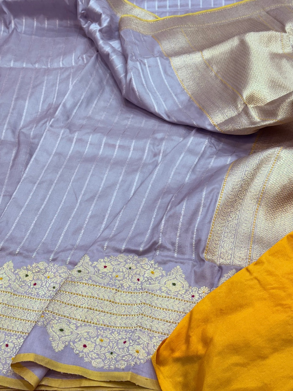 Handwoven Pure Banarasi Silk Saree