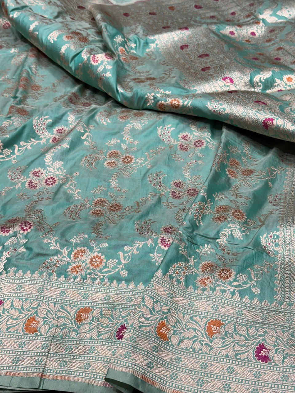 Banarasi Minakari Pure Silk Saree