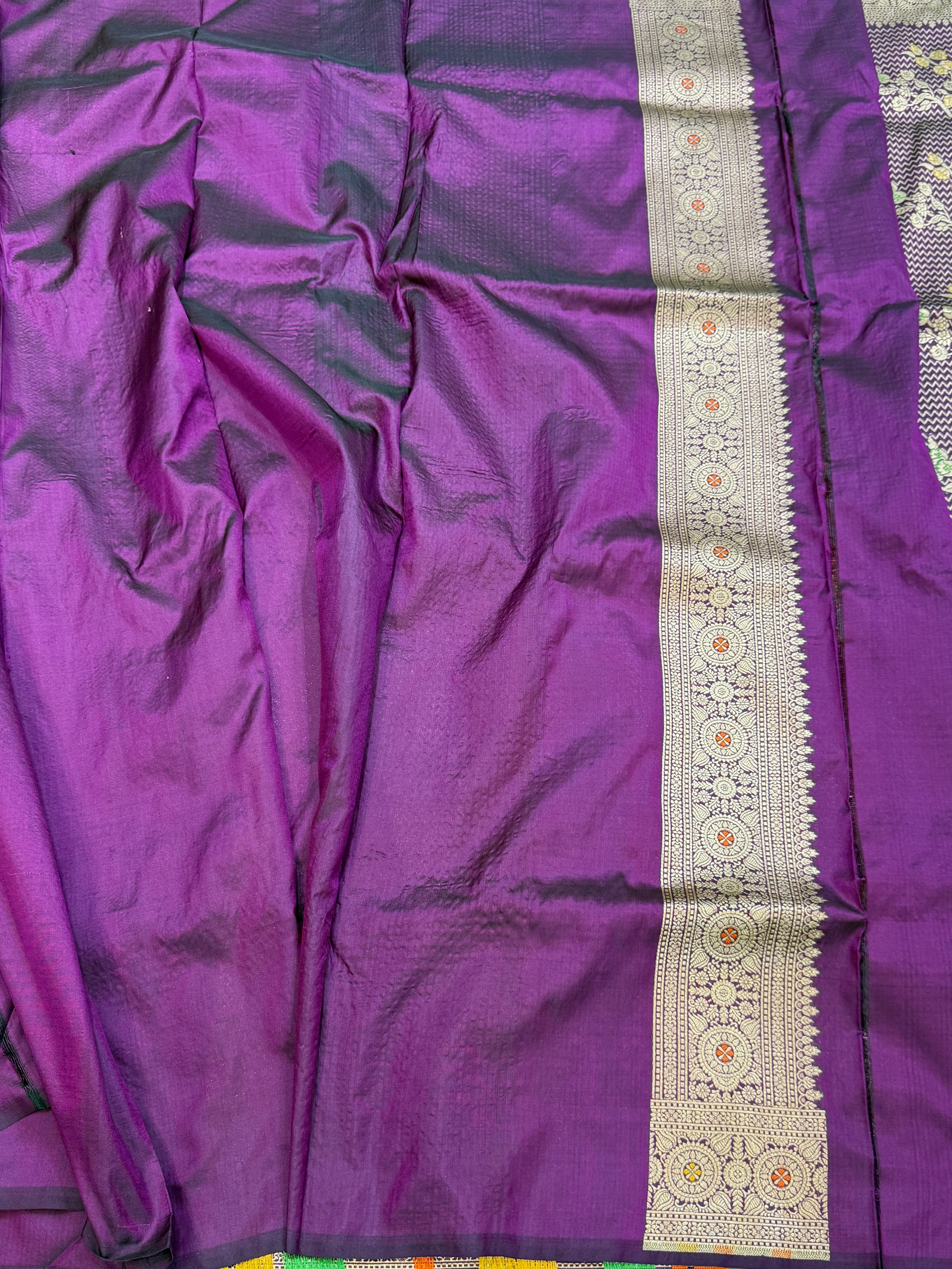 Banarasi Minakari Pure Silk Brocade Saree