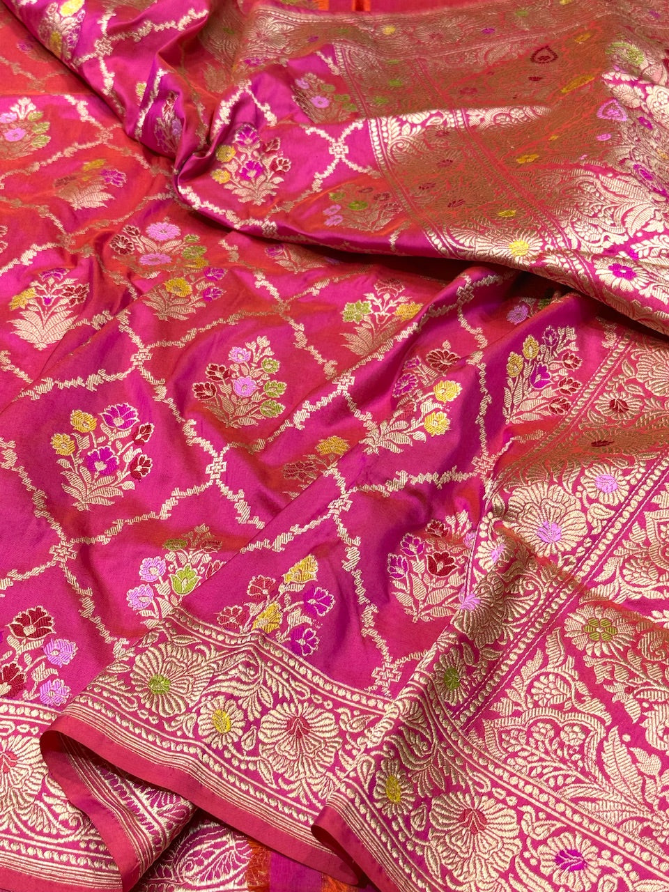 Handwoven Pure Banarasi Silk Saree